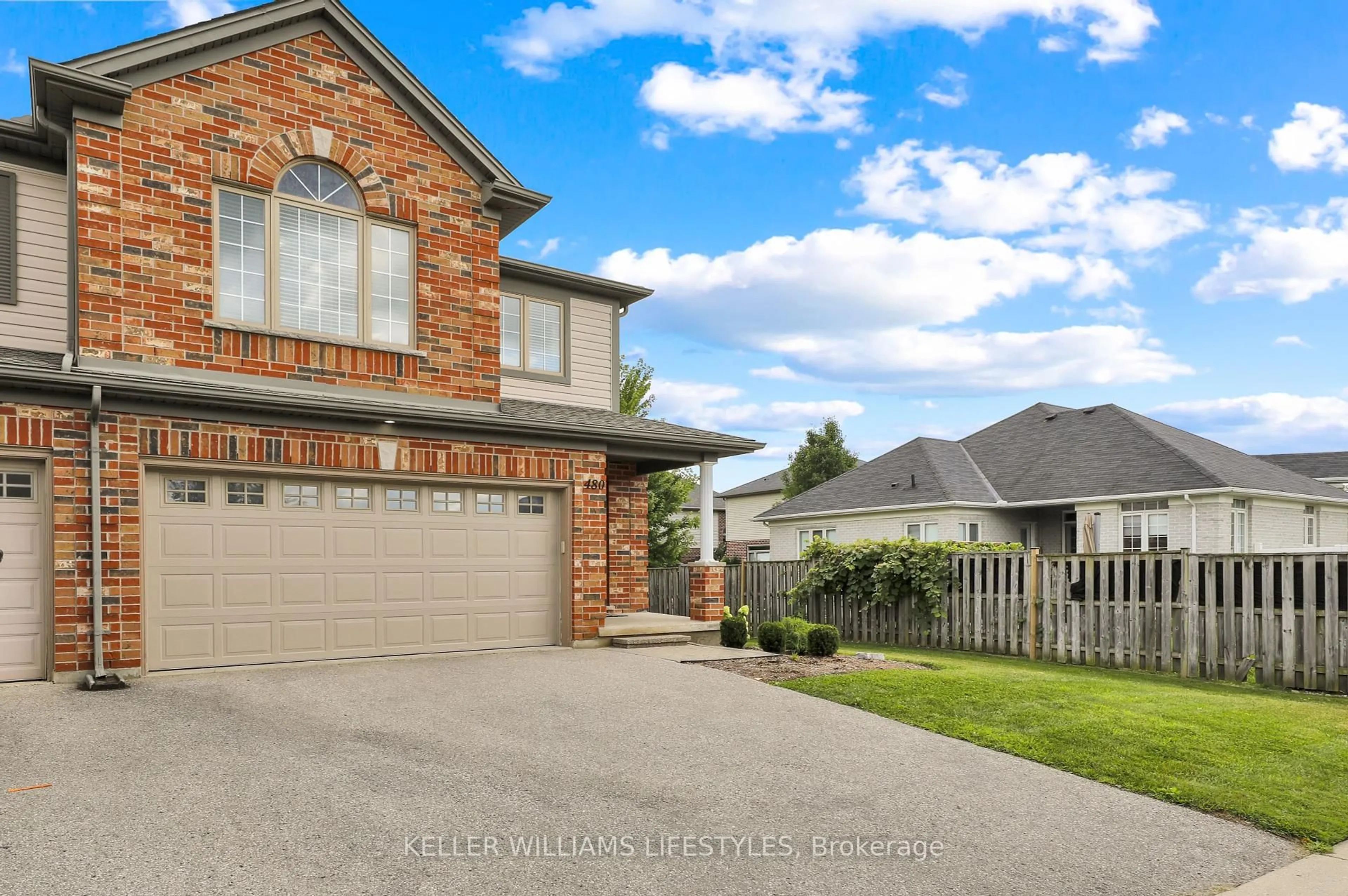 Home with brick exterior material, street for 480 SUNNYSTONE Rd, London North Ontario N5X 4R5