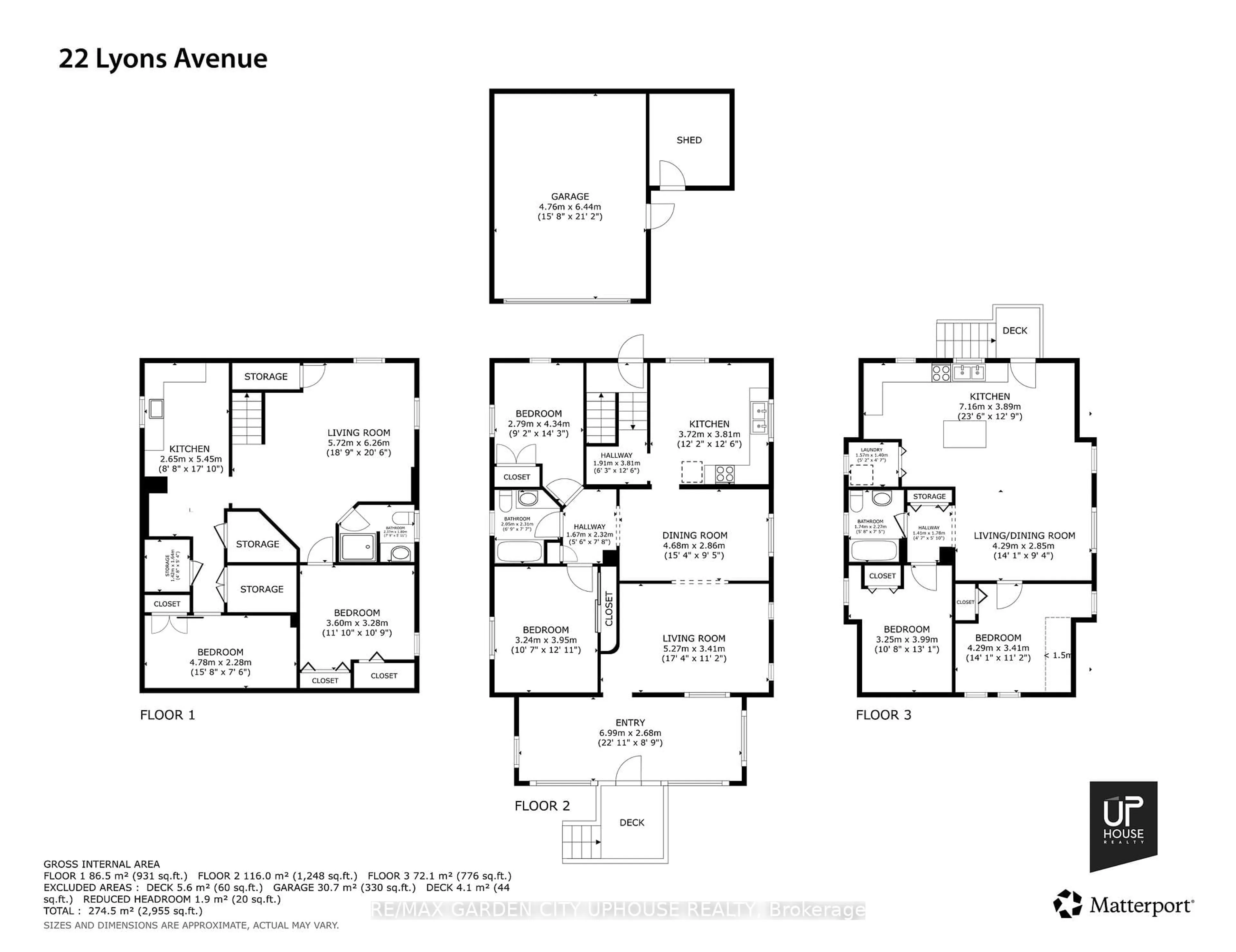 Floor plan for 22 LYONS Ave, Welland Ontario L3B 1L7