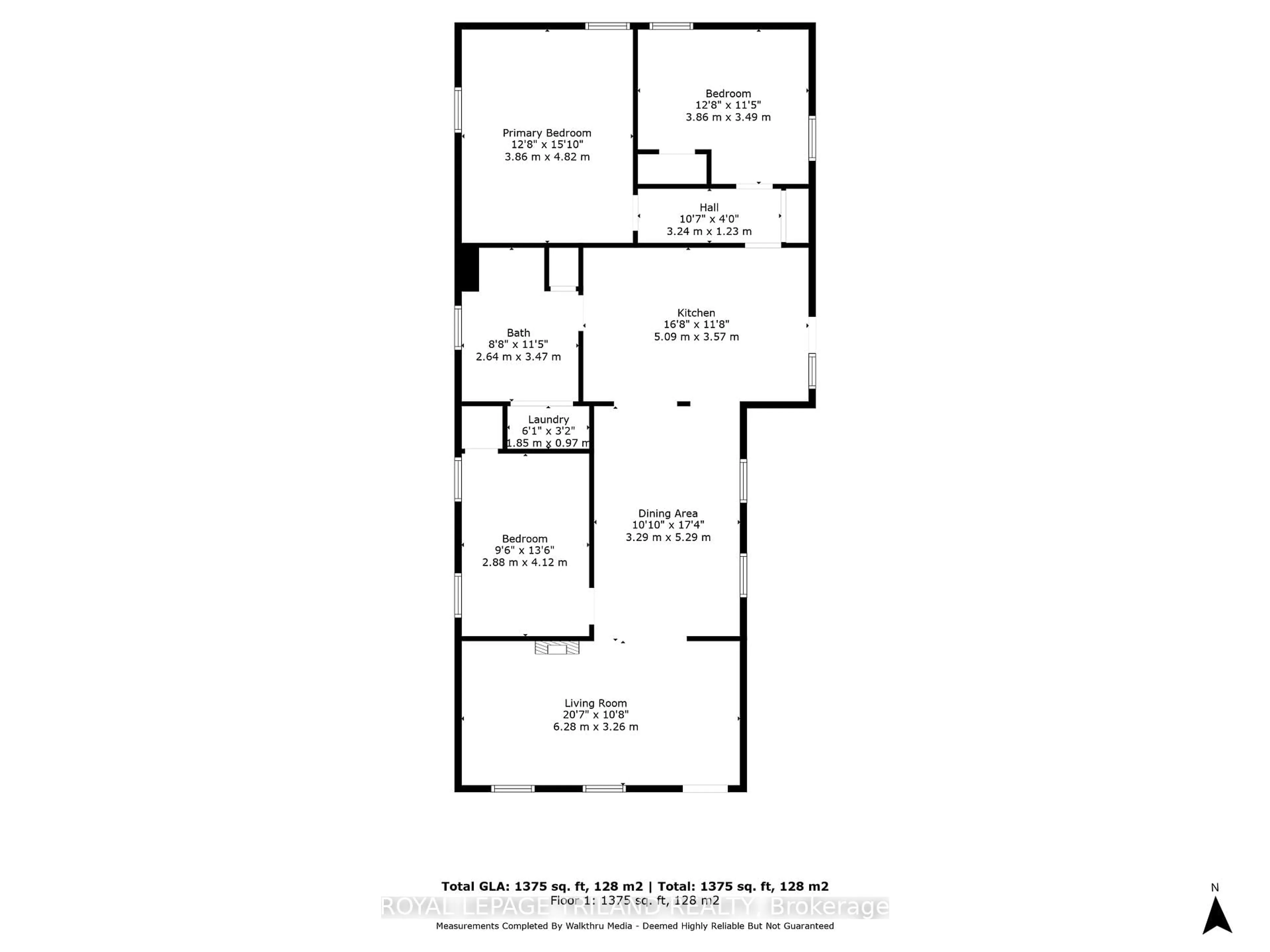 Floor plan for 8026 Centre St, Brooke-Alvinston Ontario N0N 1A0