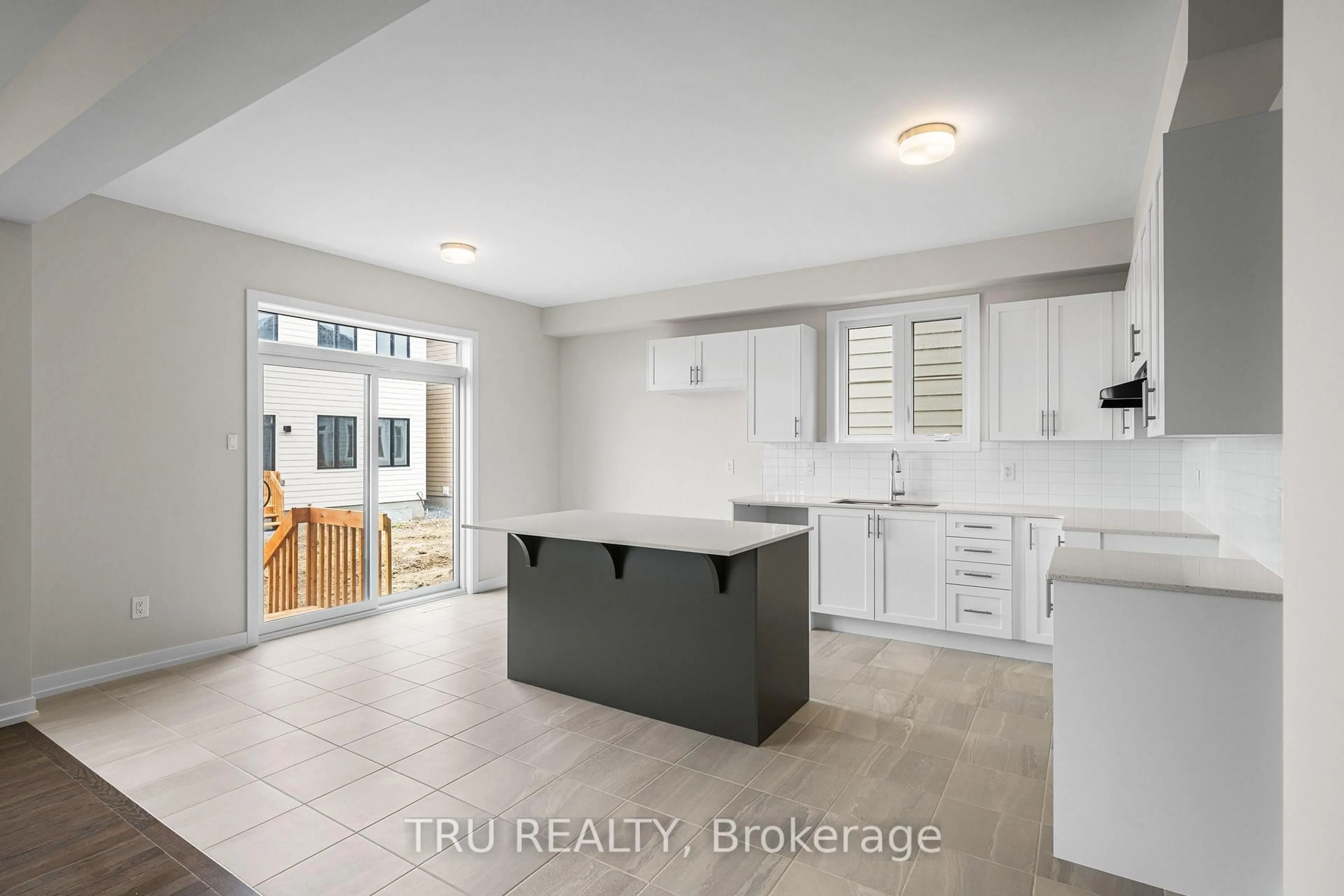 Open concept kitchen, ceramic/tile floor for 947 Seagrave Lane, Richmond Ontario K0A 2Z0