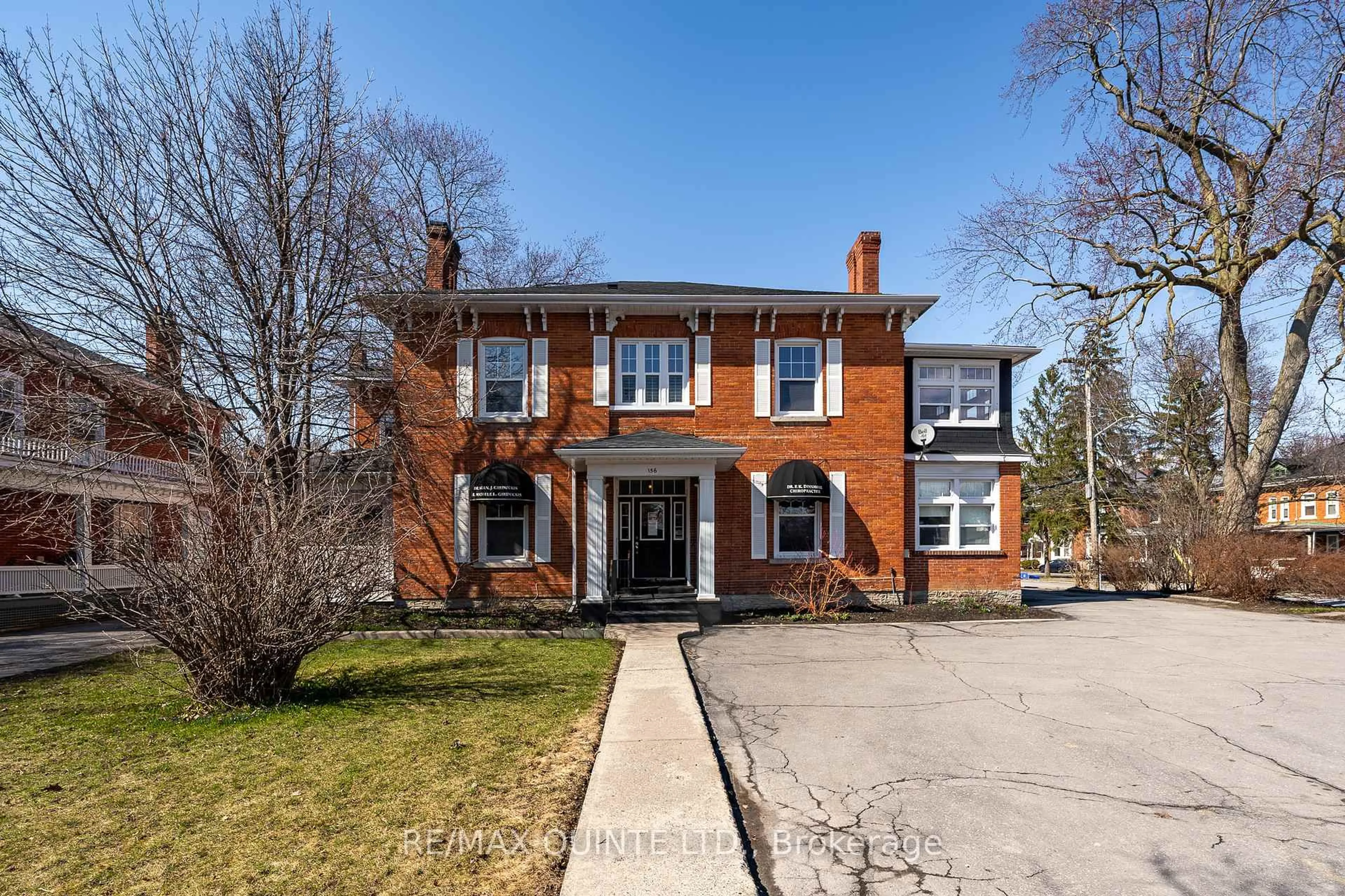Home with brick exterior material, street for 156 Bridge St, Belleville Ontario K8N 1M9