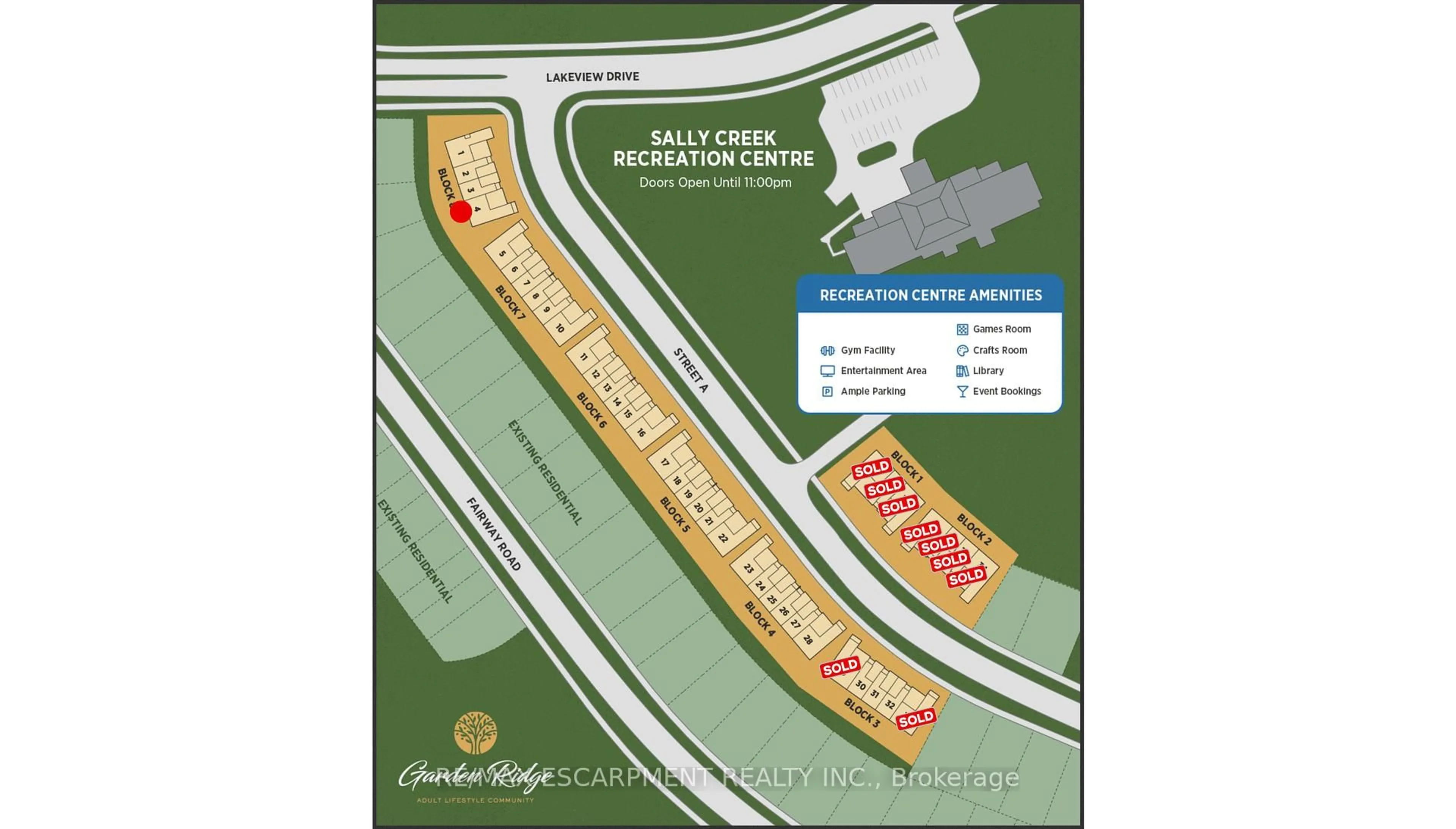 Picture of a map for 912 GARDEN COURT Cres, Woodstock Ontario N4T 0A3
