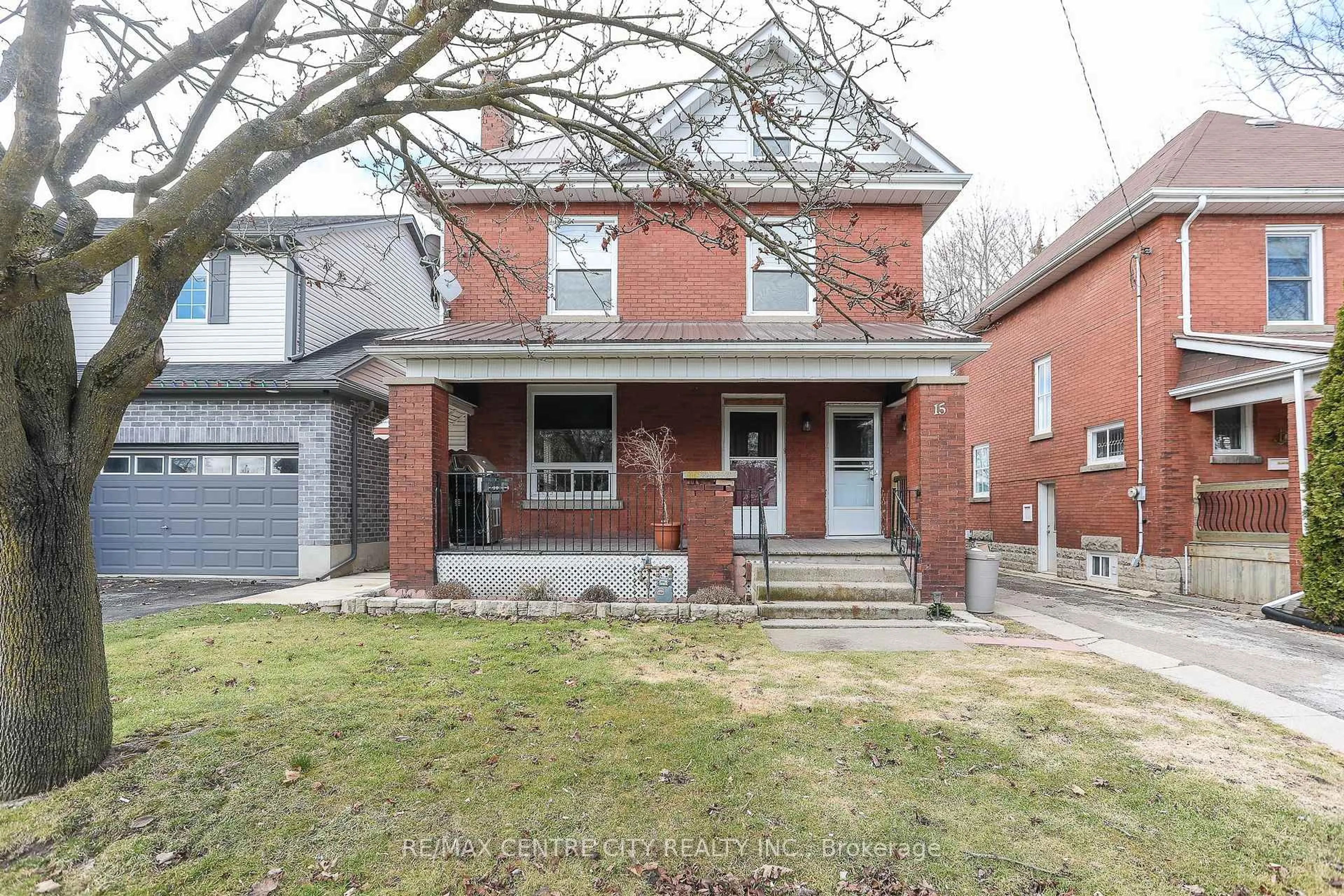 Home with brick exterior material, street for 15 Wilson Ave, St. Thomas Ontario N5R 3P9