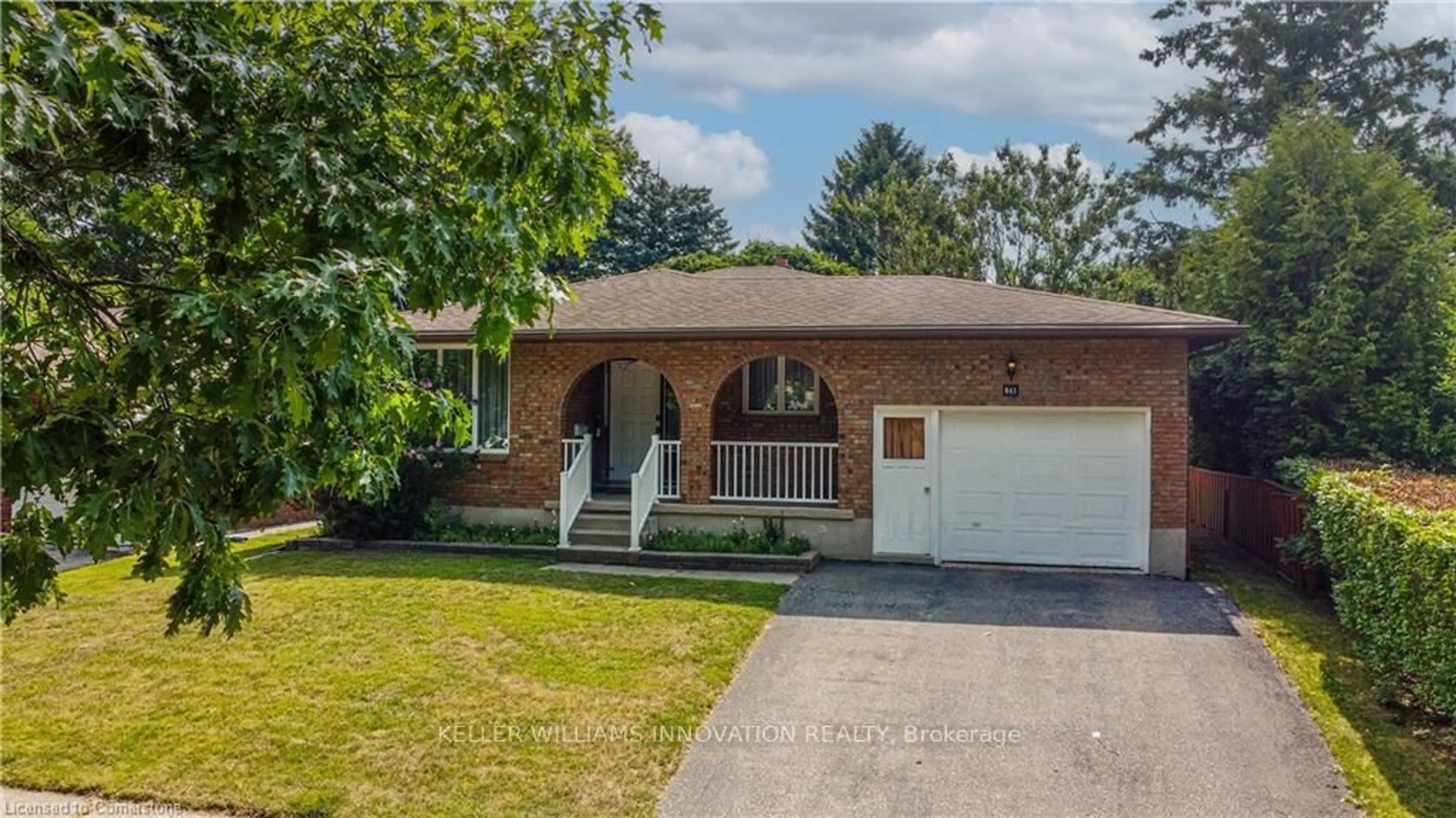 Home with brick exterior material, street for 641 Black Oak Cres, Waterloo Ontario N2V 1A4