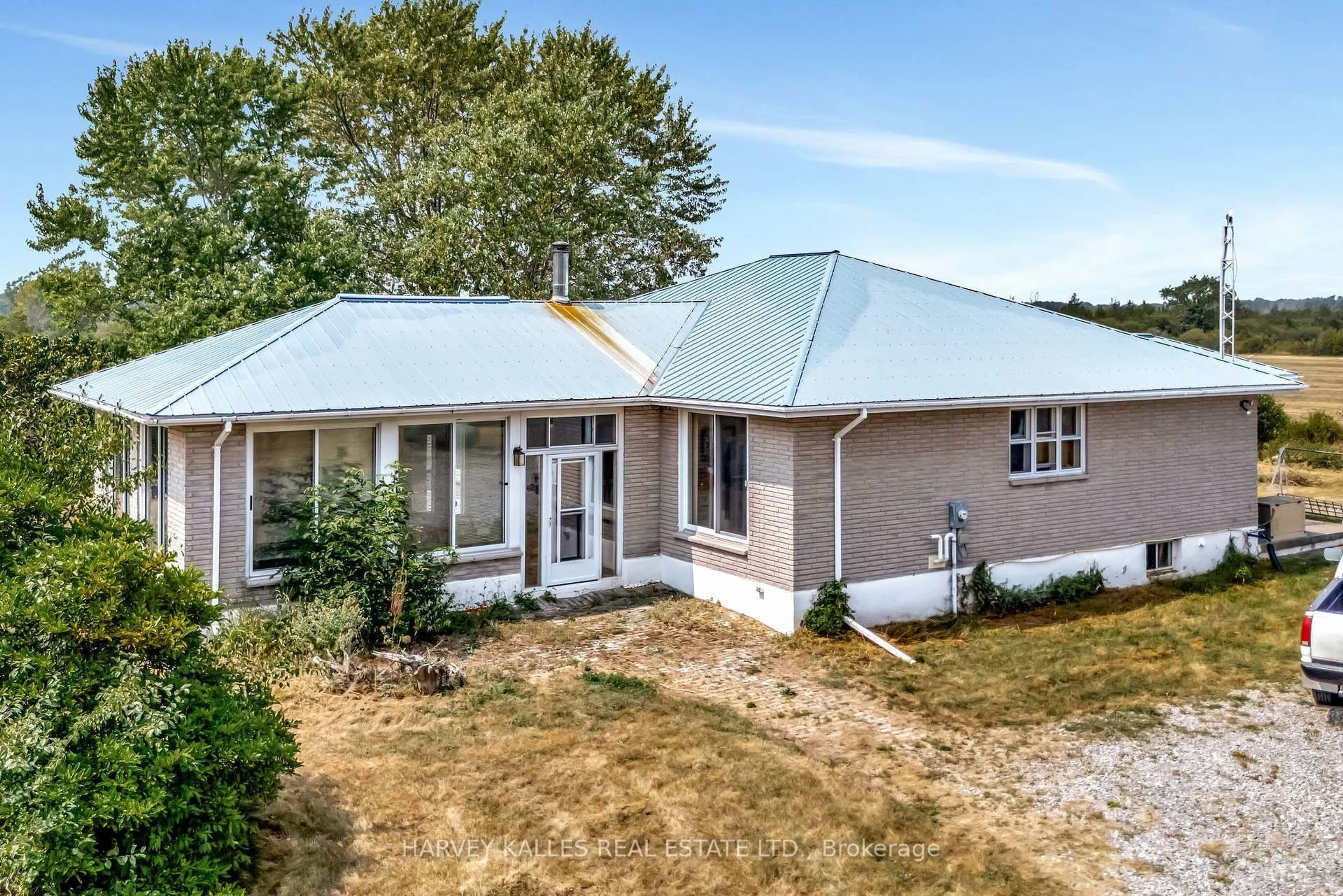 A pic from outside/outdoor area/front of a property/back of a property/a pic from drone, building for 130 Easterbrook Rd, Prince Edward County Ontario K0K 1P0