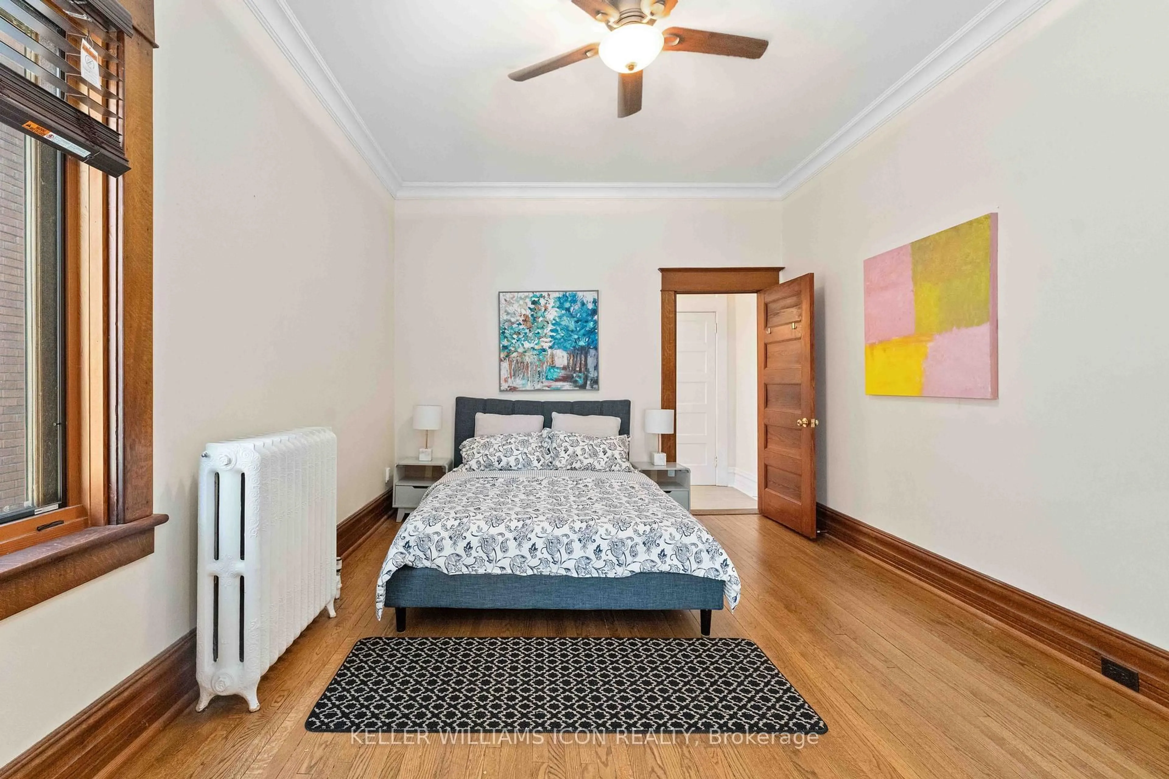 Bedroom with bed, unknown for 229 Powell Ave, Ottawa Ontario K1S 2A4