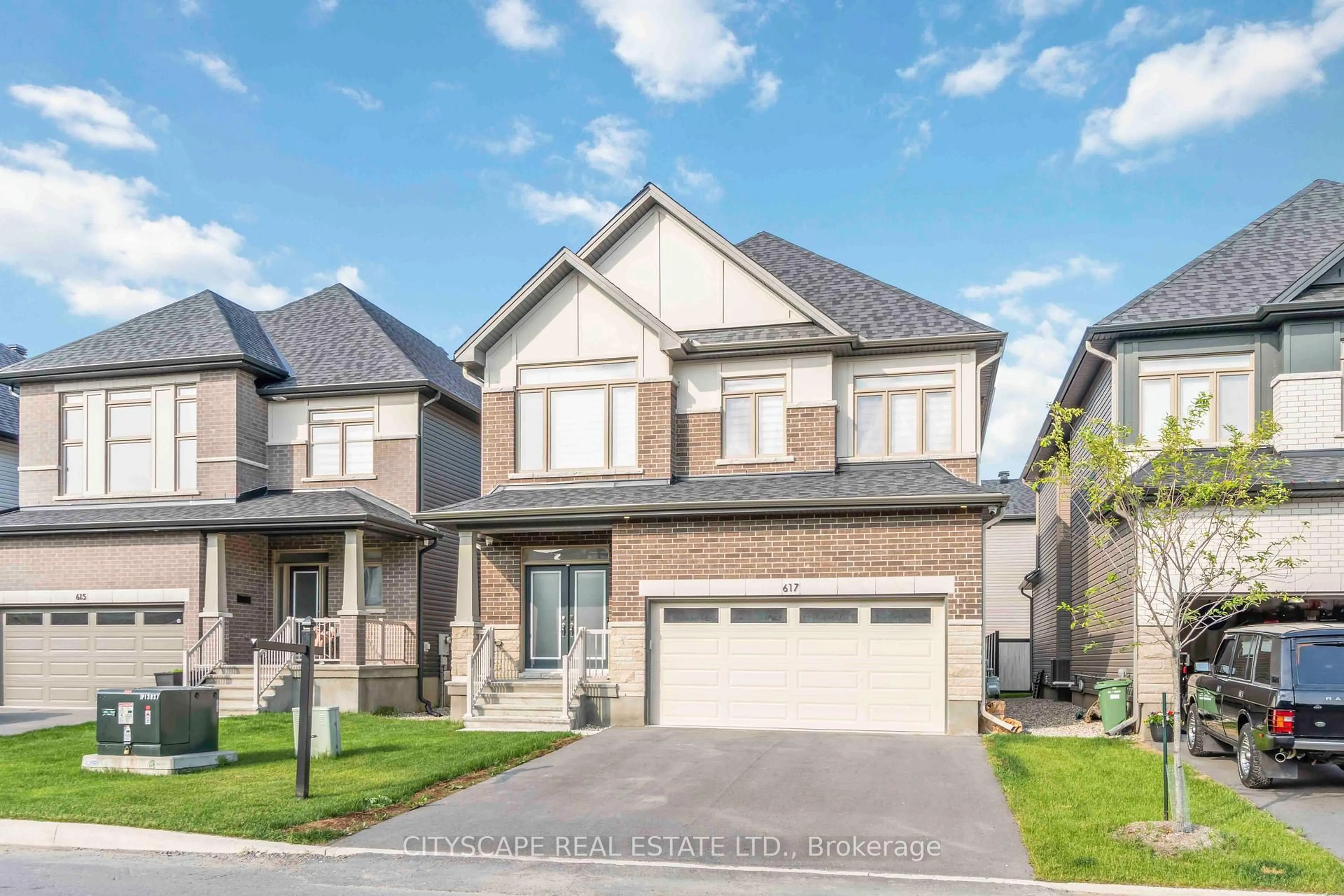 Home with brick exterior material, street for 617 Kenabeek Terr, Ottawa Ontario K4M 0B3