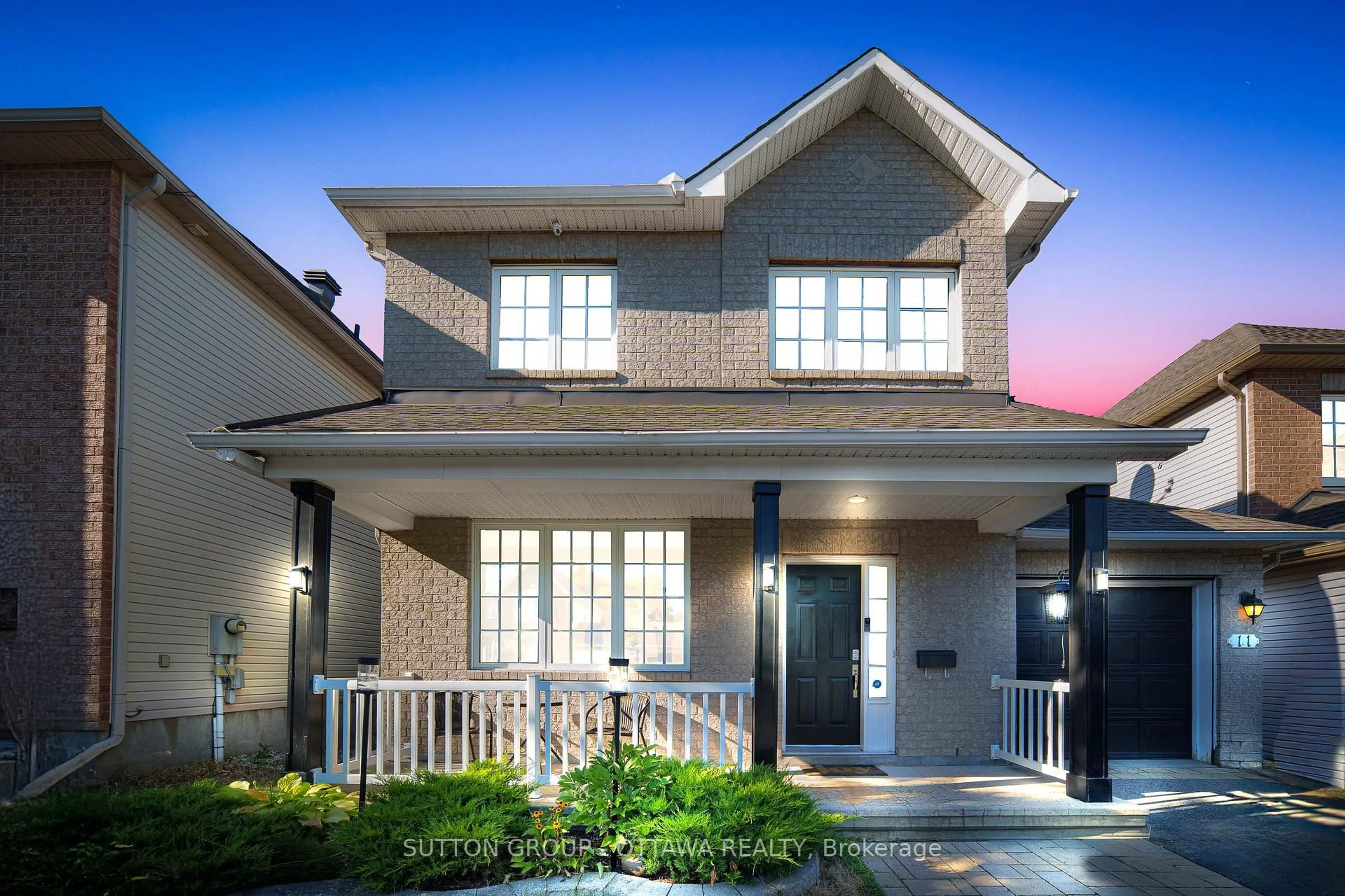 Home with brick exterior material, street for 11 Baypointe Cres, Ottawa Ontario K2G 6T8