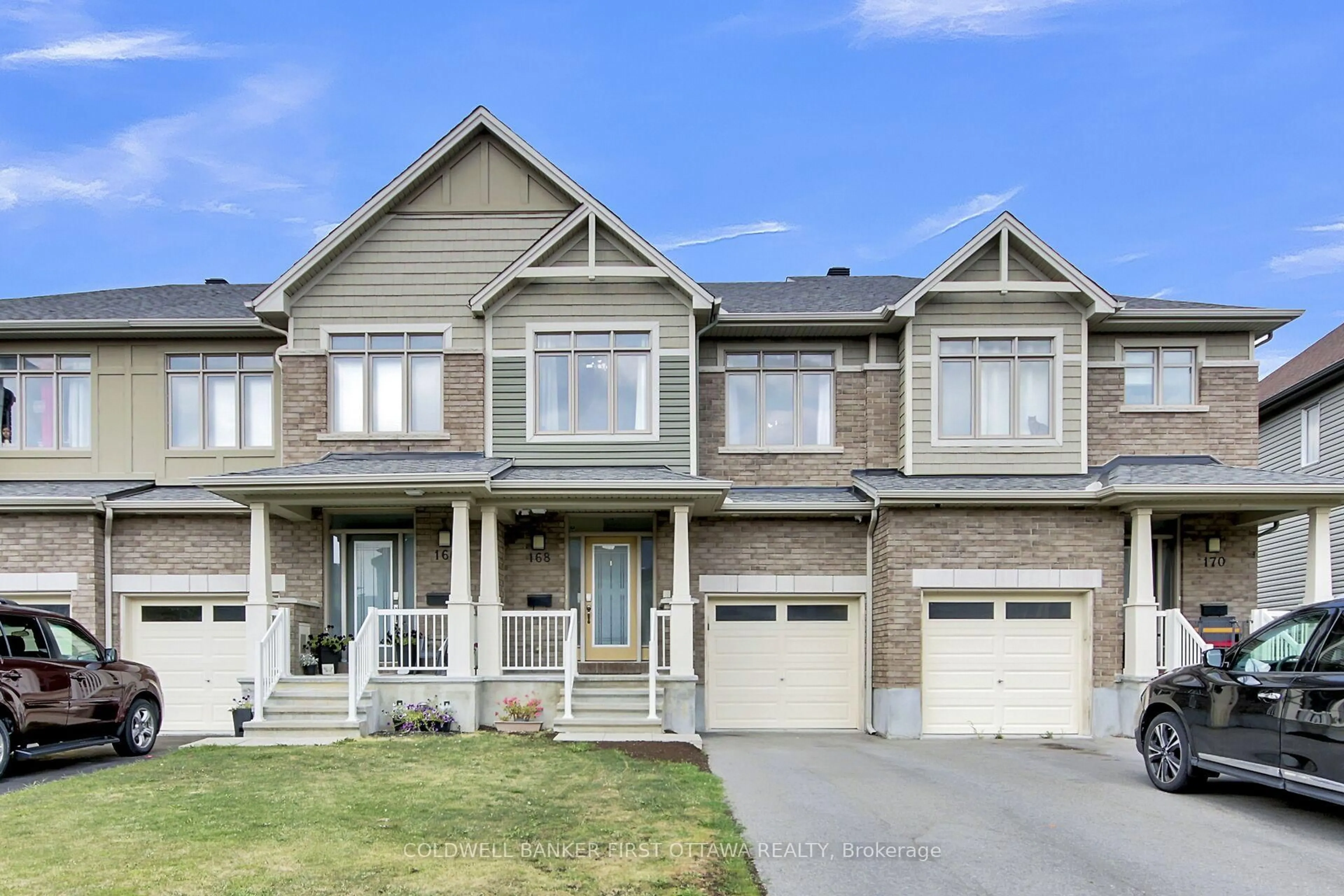 Home with brick exterior material, street for 168 Hawkshaw Cres, Ottawa Ontario K2J 0J7