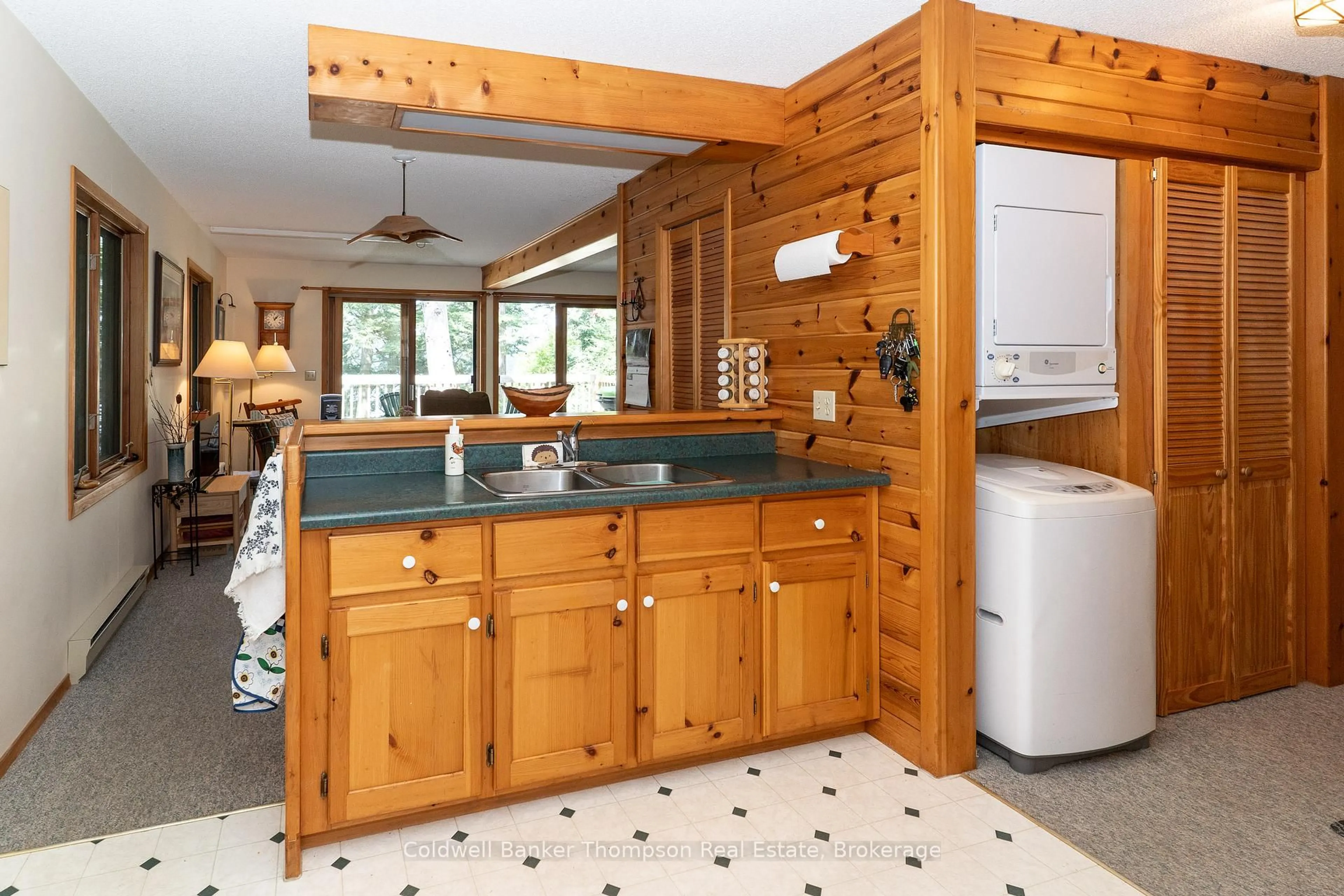 Standard kitchen, ceramic/tile floor for 1019 "D" So Ho Mish Rd, Ryerson Ontario P0A 1C0