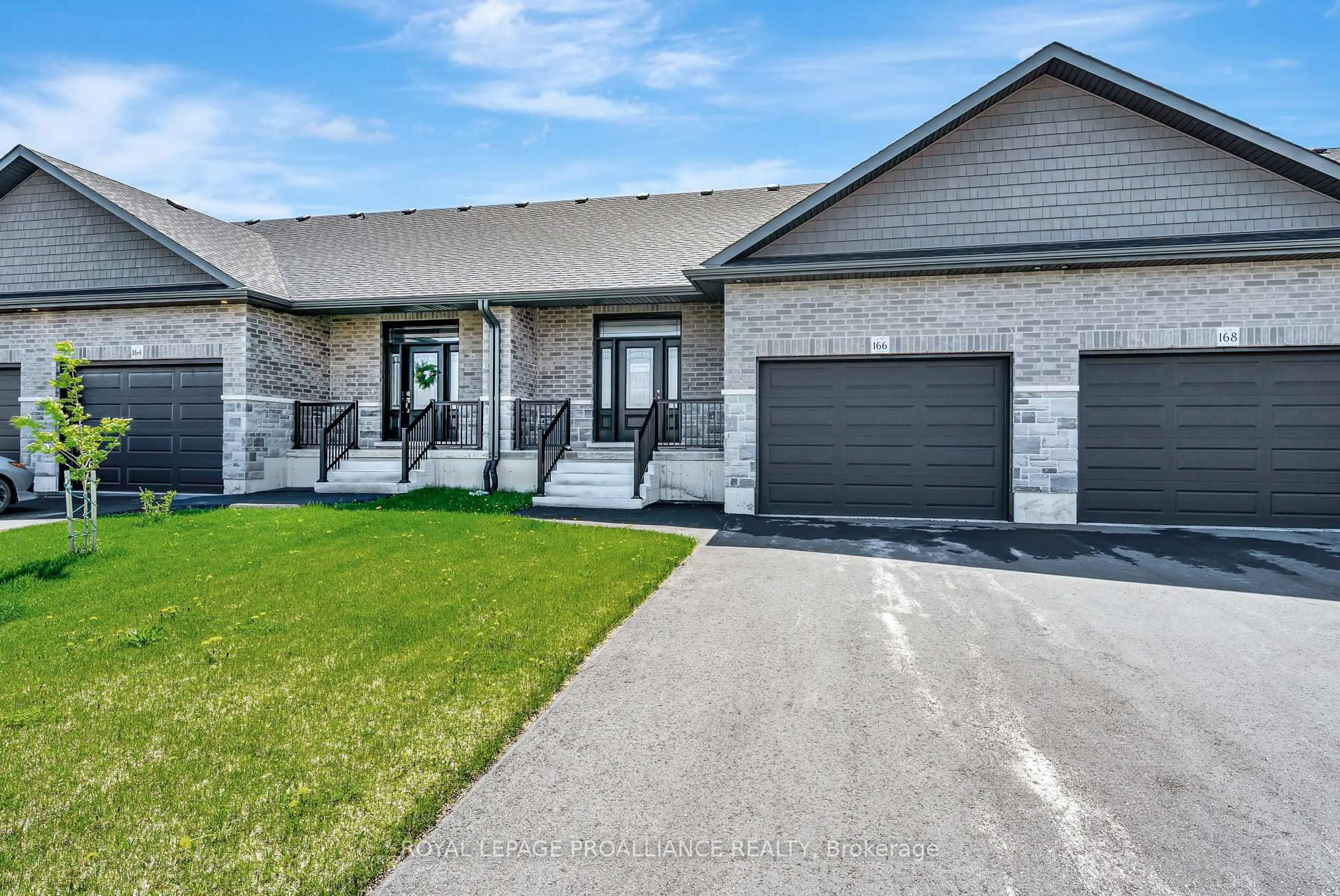 Home with brick exterior material, street for 166 Appledene Dr, Quinte West Ontario K8V 0K3