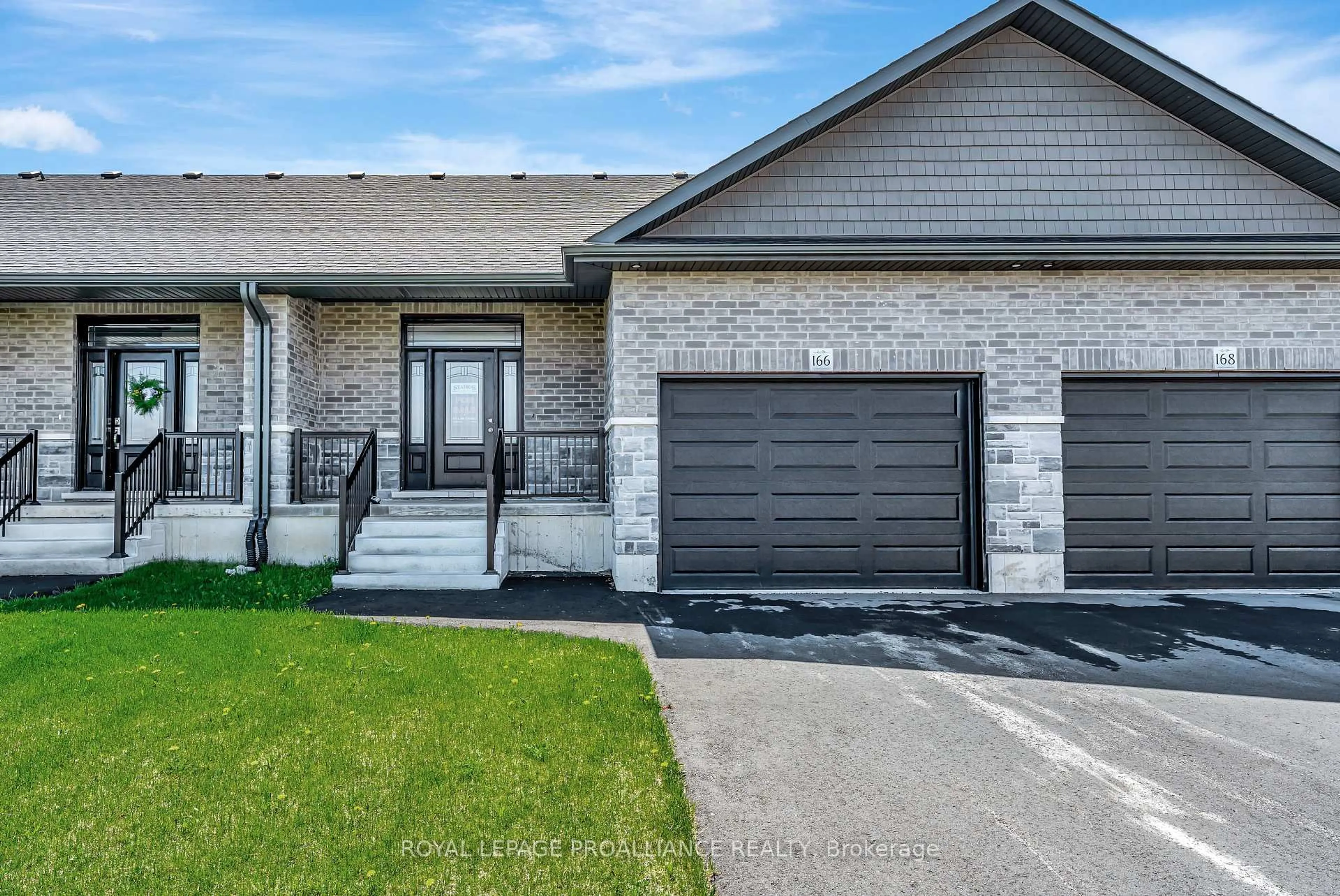 Home with brick exterior material, street for 166 Appledene Dr, Quinte West Ontario K8V 0K3