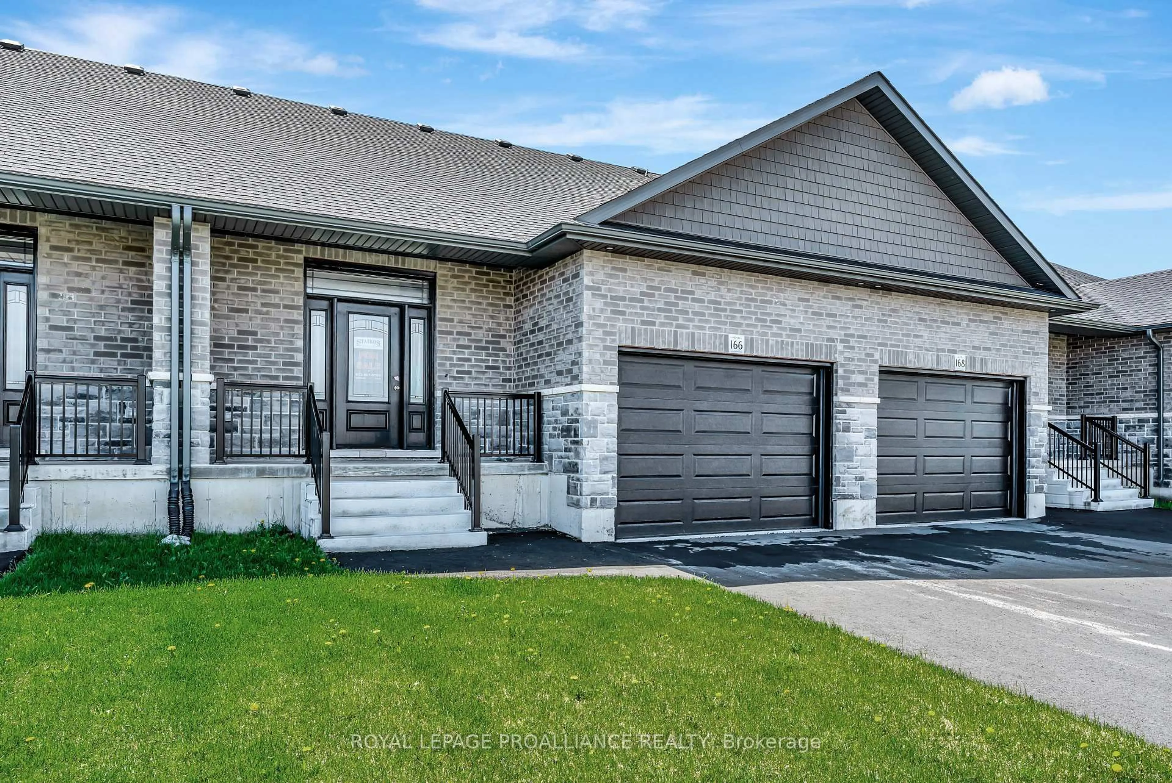 Home with brick exterior material, street for 166 Appledene Dr, Quinte West Ontario K8V 0K3