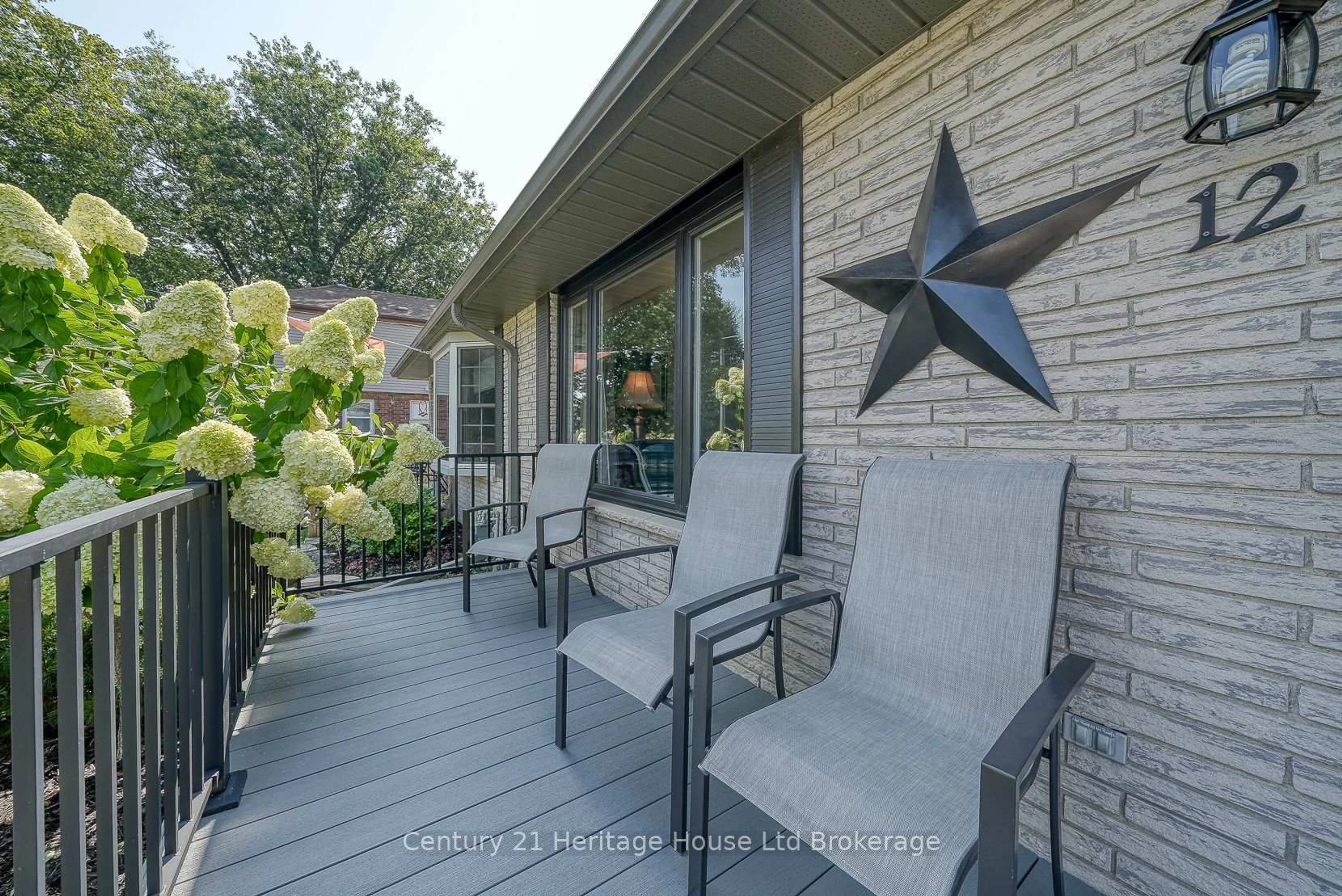 Patio, street for 12 Steele St, St. Thomas Ontario N5R 2Y3