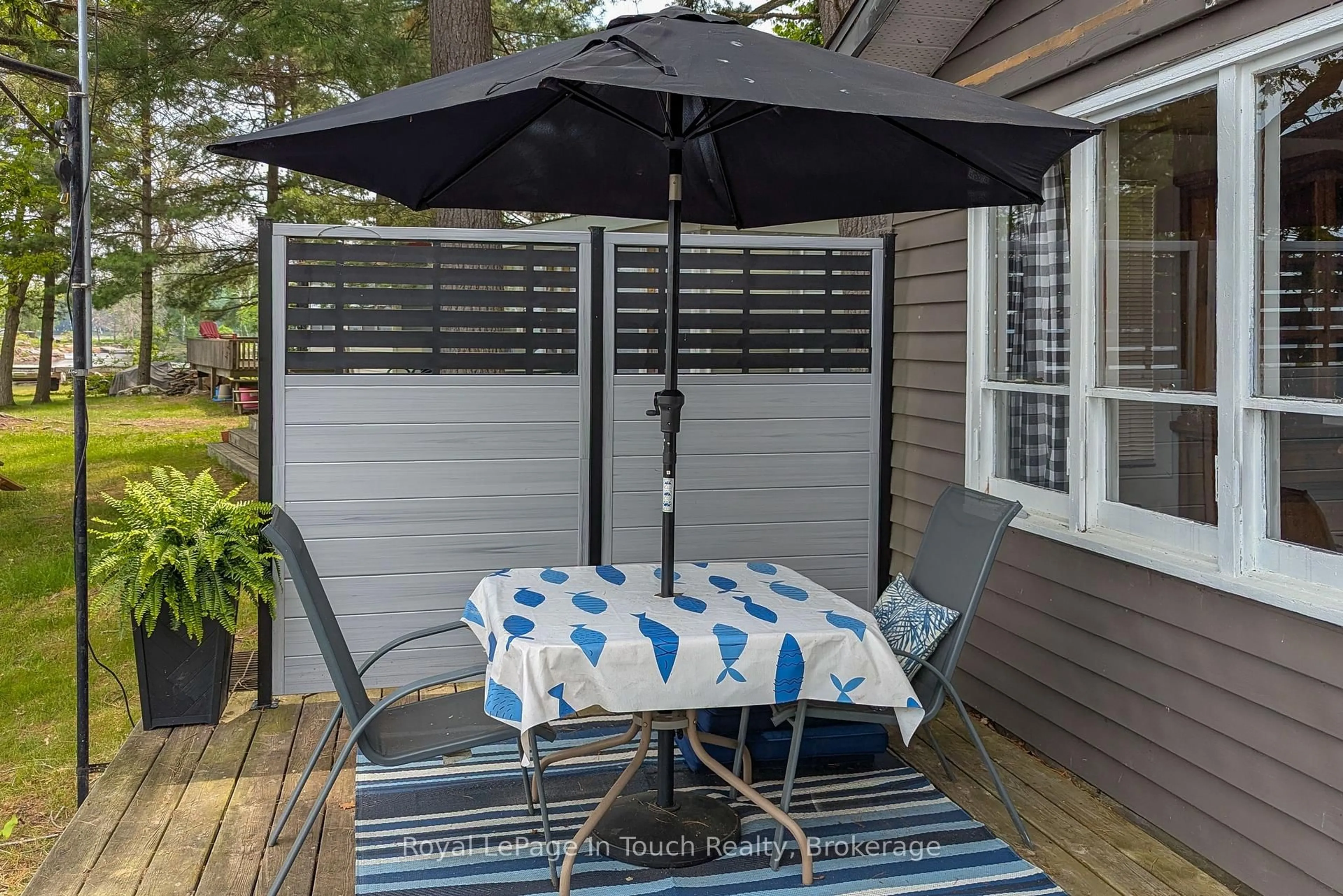 Patio, street for 1682 Island 630, Georgian Bay Ontario P0E 1E0