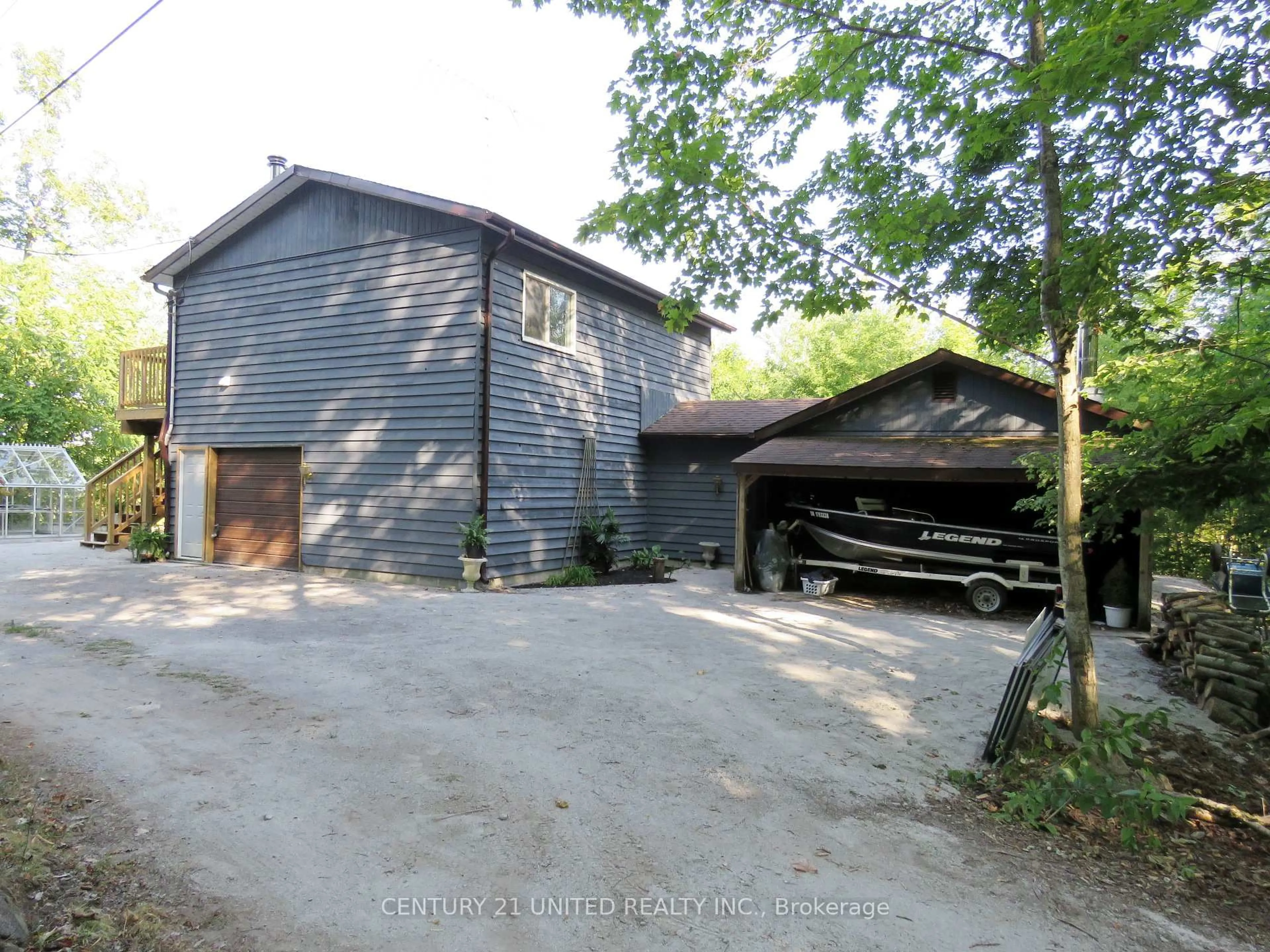 A pic from outside/outdoor area/front of a property/back of a property/a pic from drone, street for 162 Talbot Rd, Kawartha Lakes Ontario K0M 1K0
