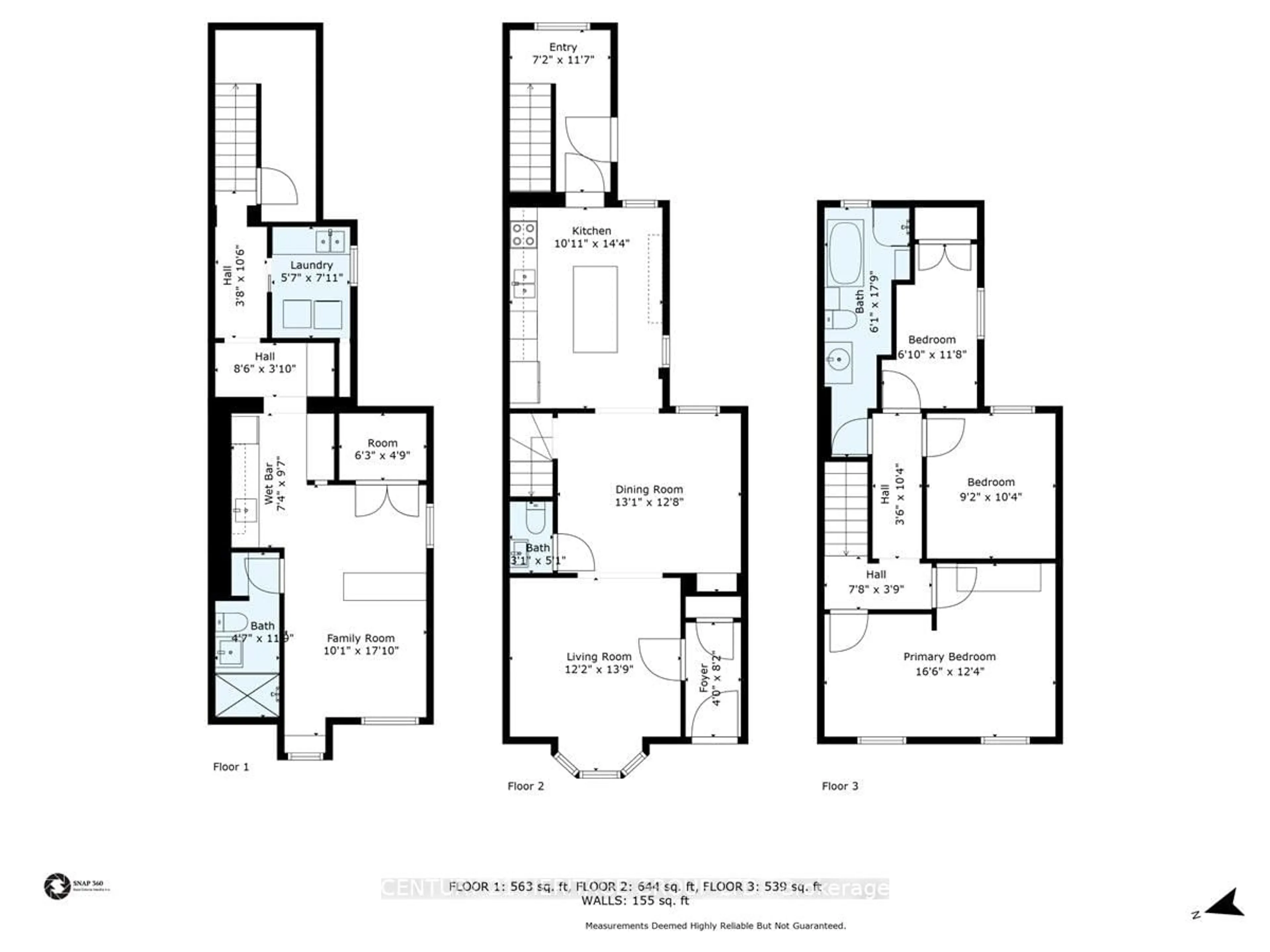 Floor plan for 40 Emerald St, Hamilton Ontario L8L 5K3