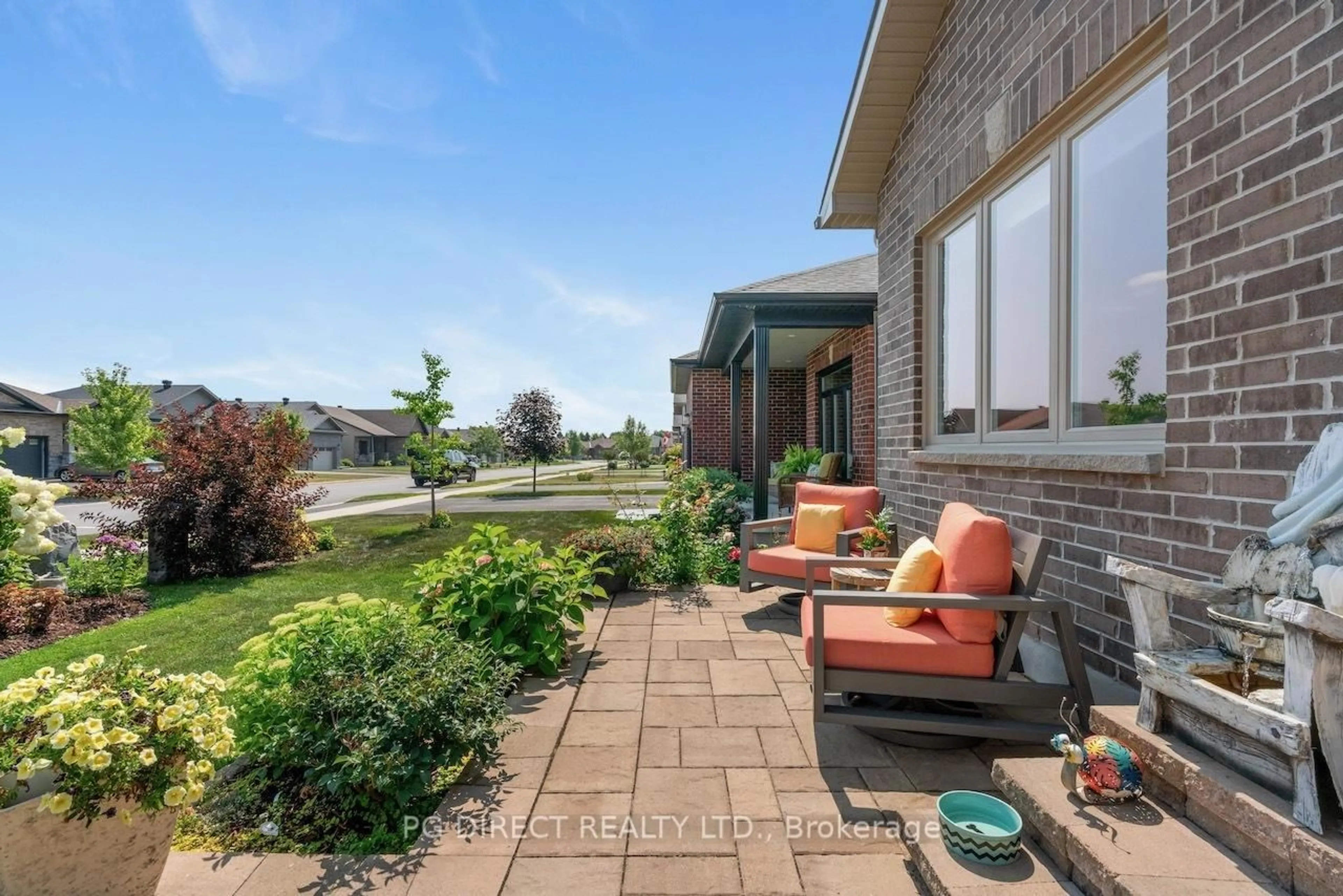Patio, water/lake/river/ocean view for 34 Senators Gate Dr, Perth Ontario K7H 0B5