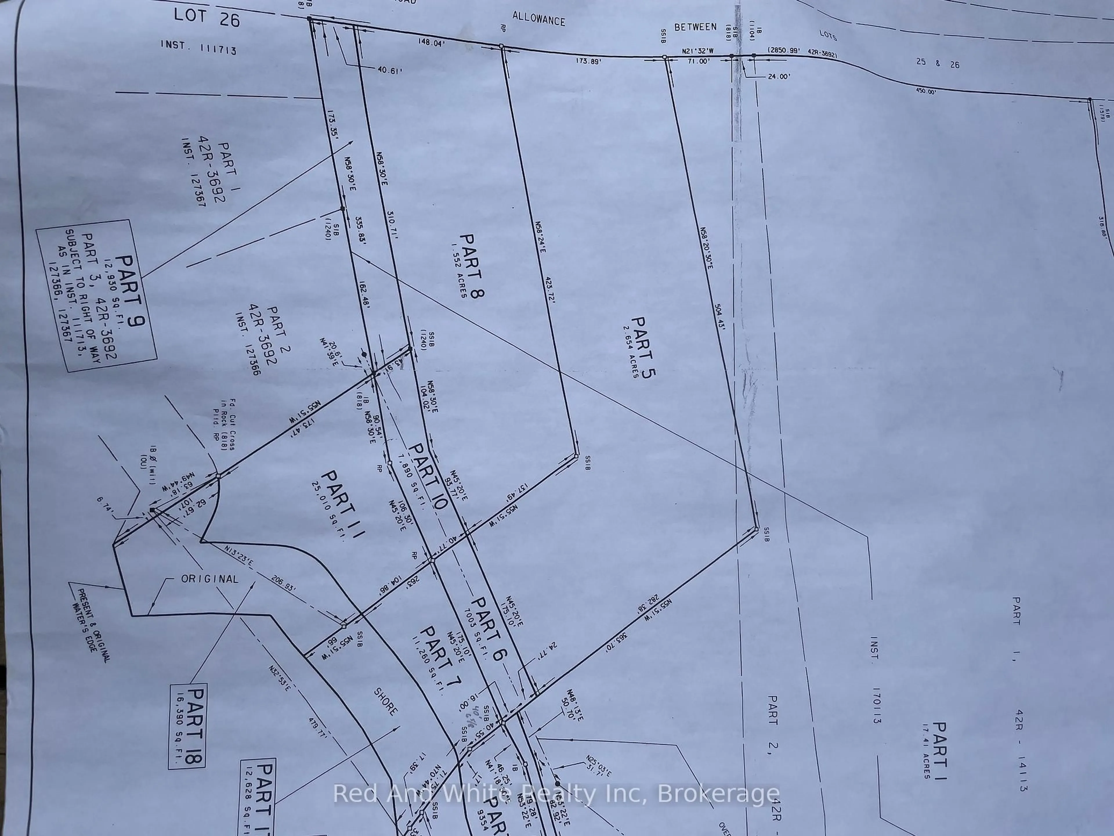 Picture of a map for 53 COTTAGE Crt, Burk's Falls Ontario P0A 1C0