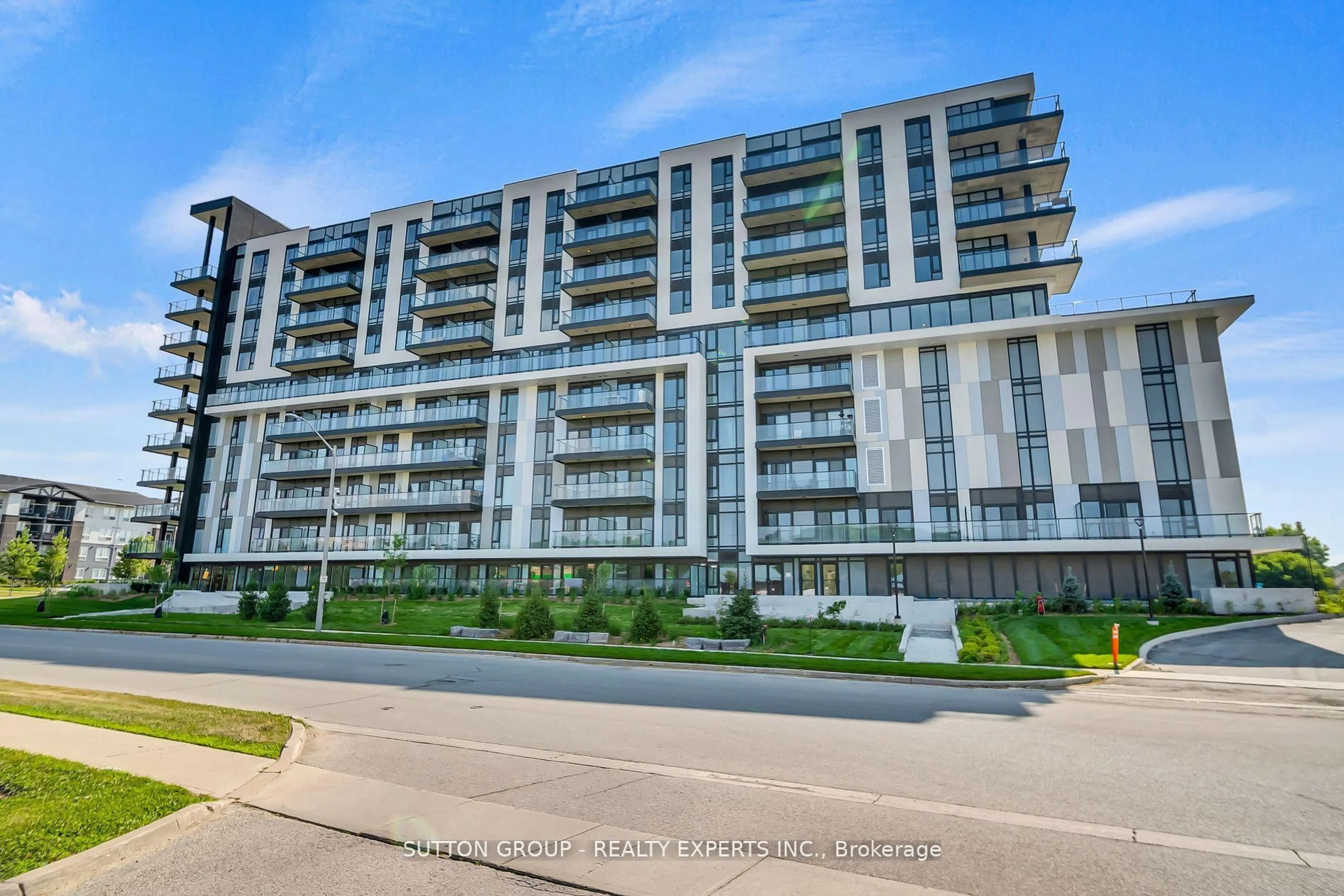 A pic from outside/outdoor area/front of a property/back of a property/a pic from drone, unknown for 401 shellard Lane #826, Brantford Ontario N3T 5L5