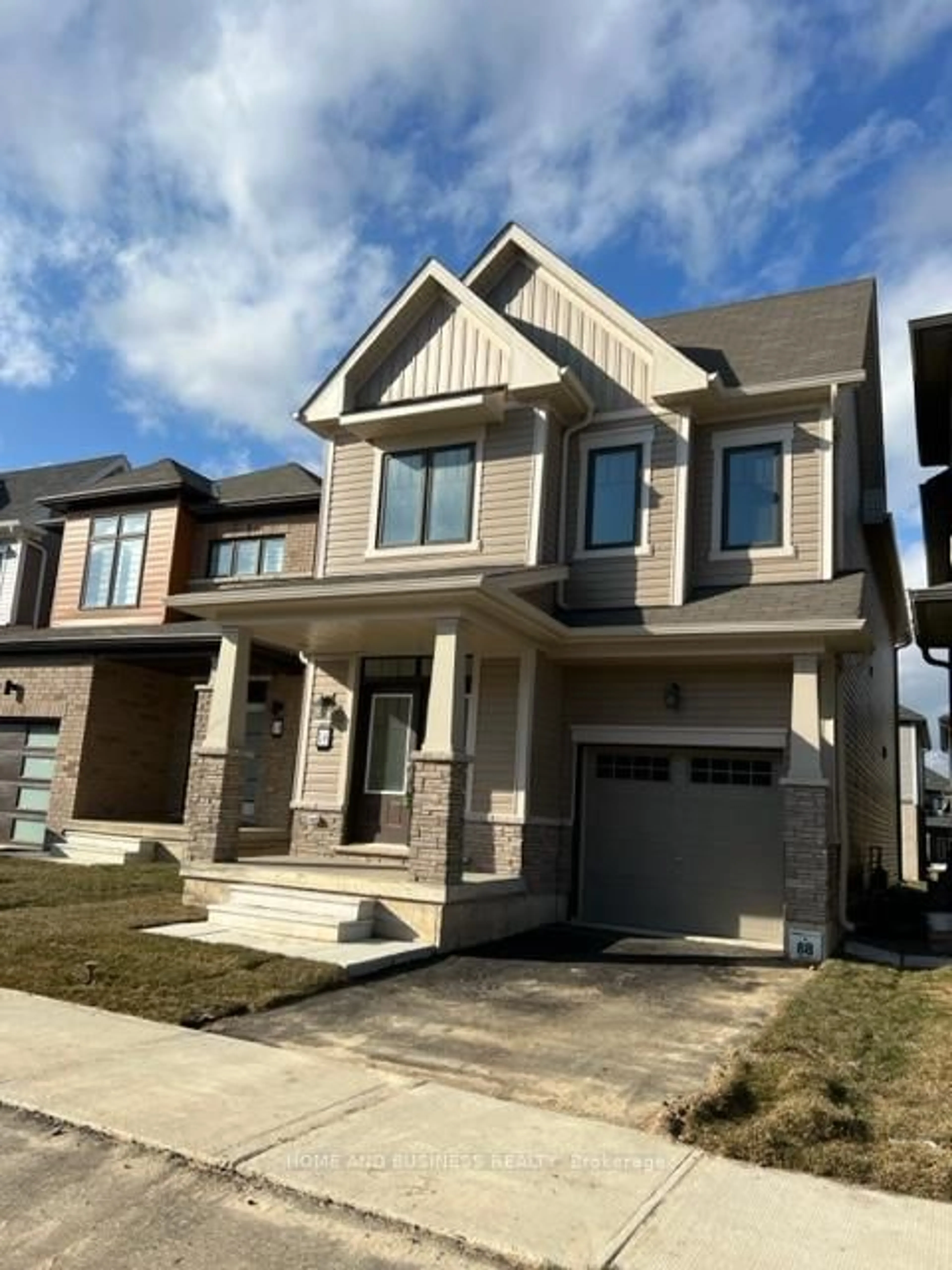 Home with brick exterior material, street for 16 Amos Ave, Brantford Ontario N3T 0V4