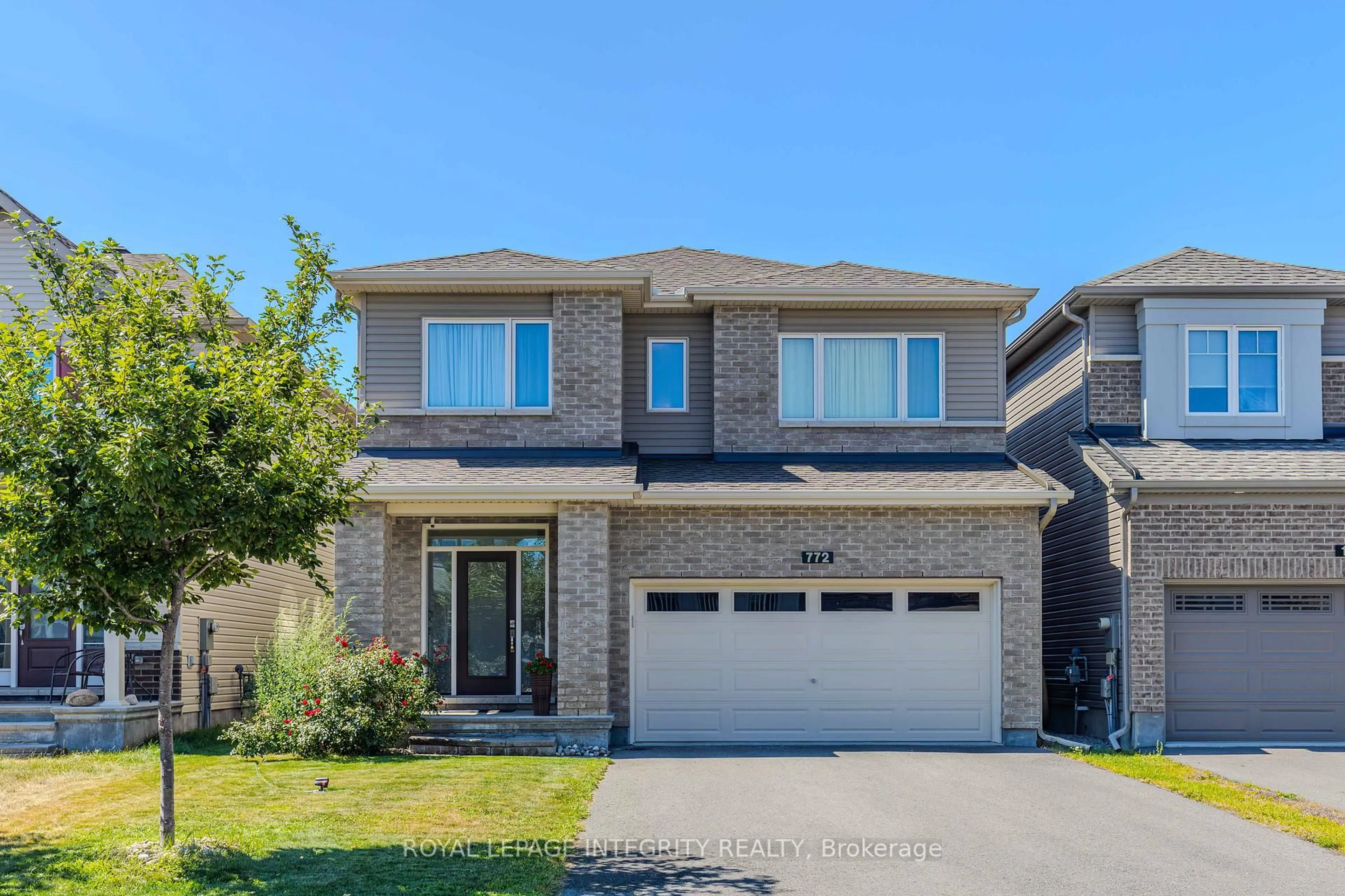 Home with brick exterior material, street for 772 Samantha Eastop Ave, Ottawa Ontario K2S 0Z9
