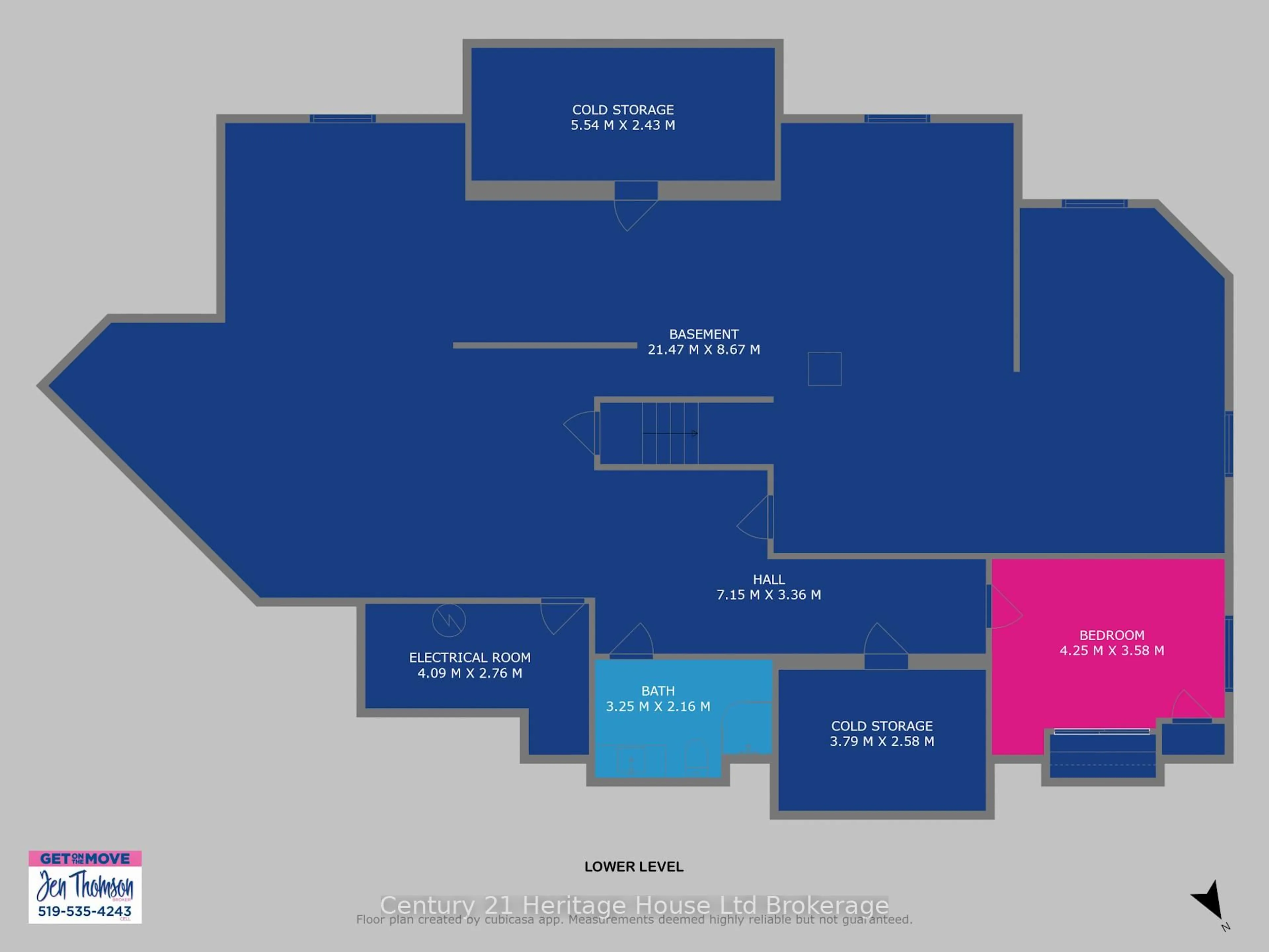 Floor plan for 563 Lakeview Dr, Woodstock Ontario N4T 0C7