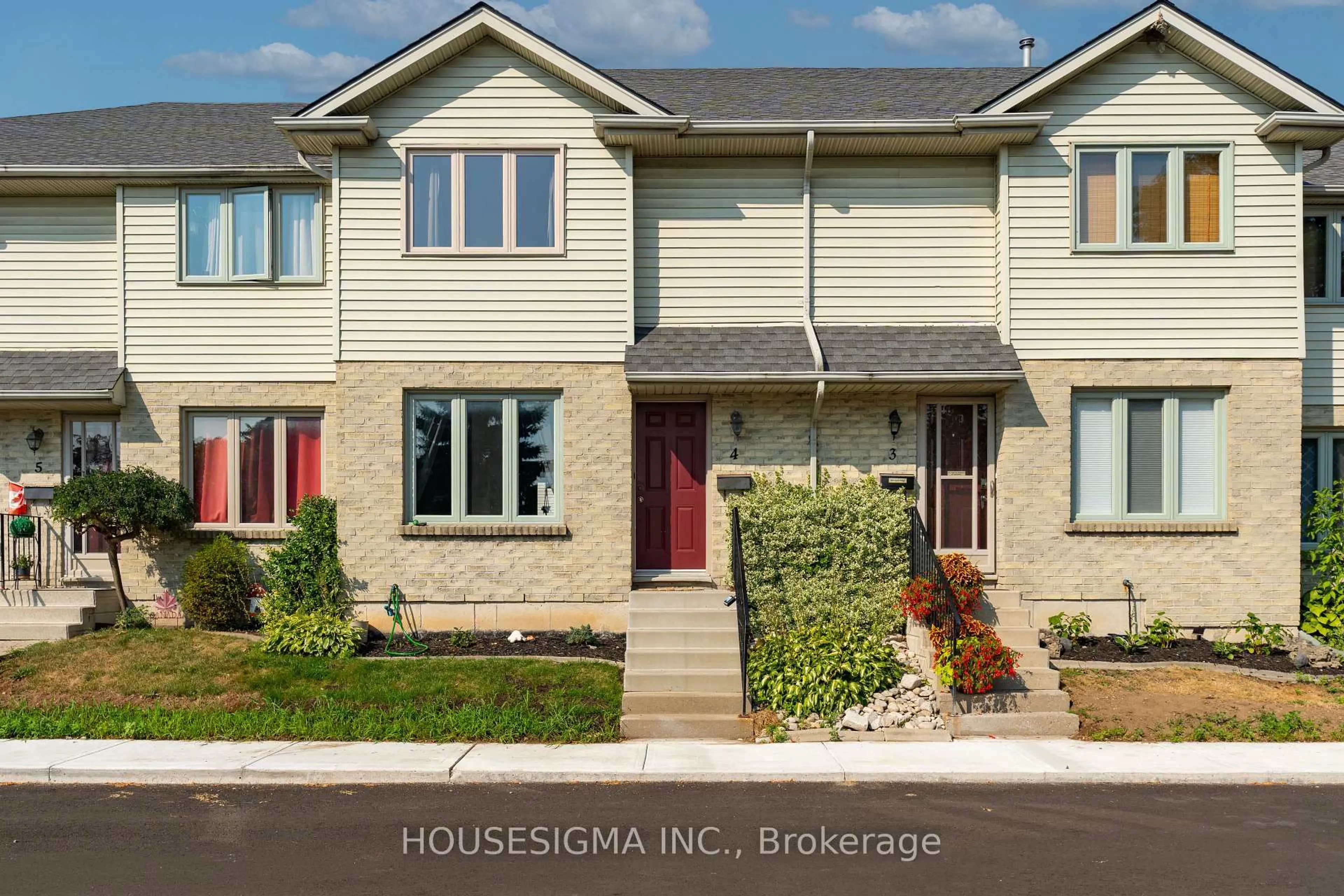 Home with brick exterior material, street for 1225 Cheapside St #4, London East Ontario N5Y 5M8