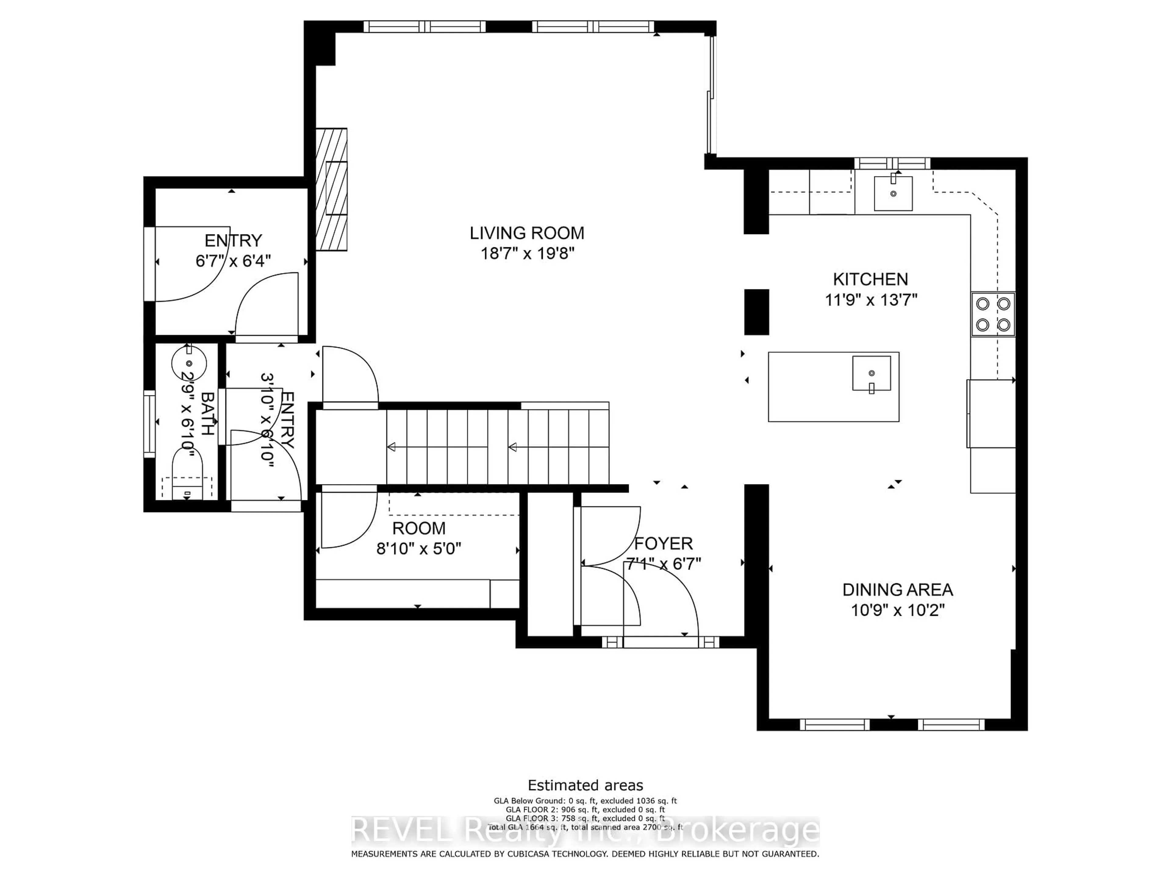 Floor plan for 1018 Kerby St, Fort Erie Ontario L2A 0B9