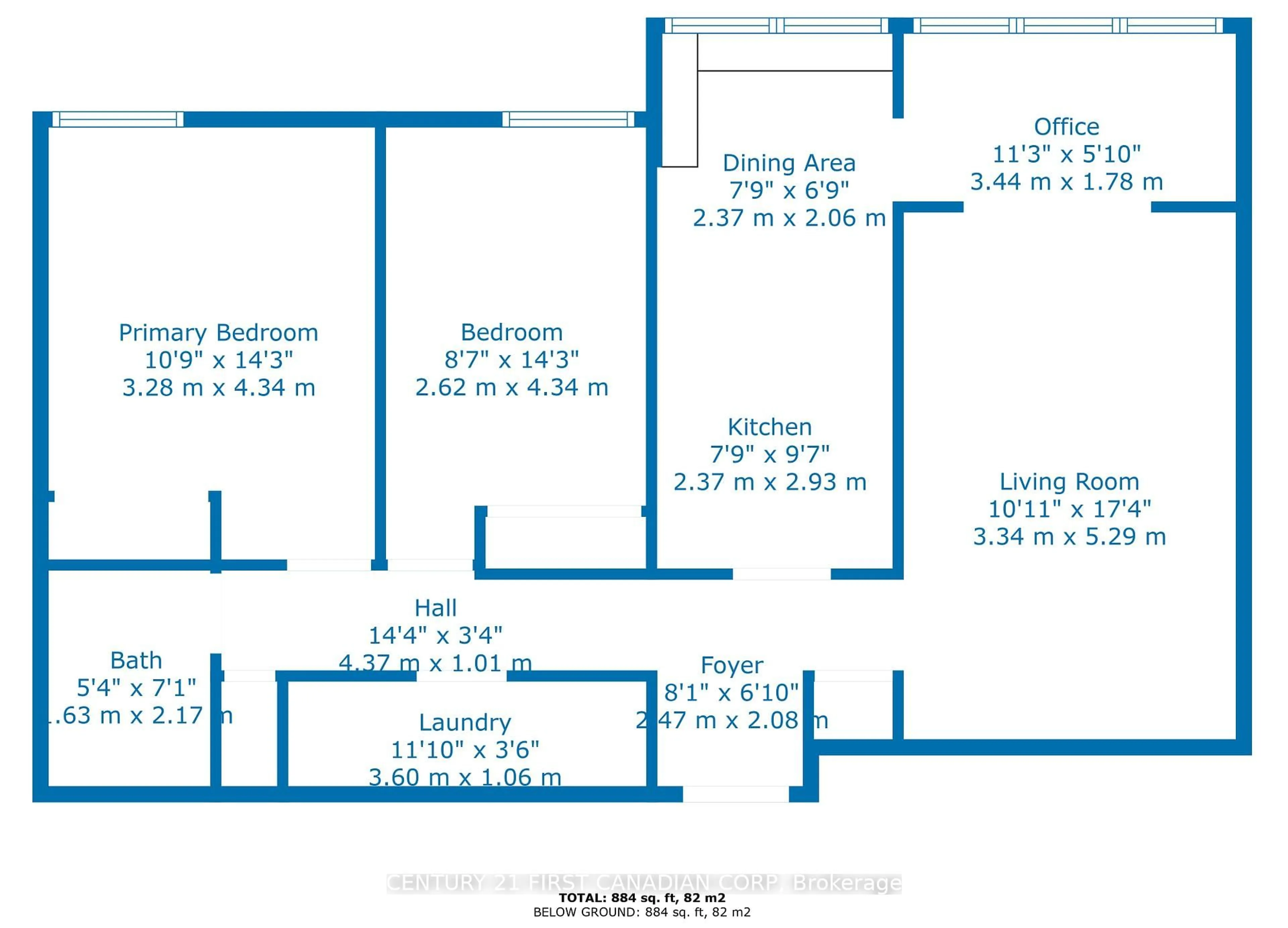 Floor plan for 811-1600 Adelaide St, London North Ontario N5X 3H6