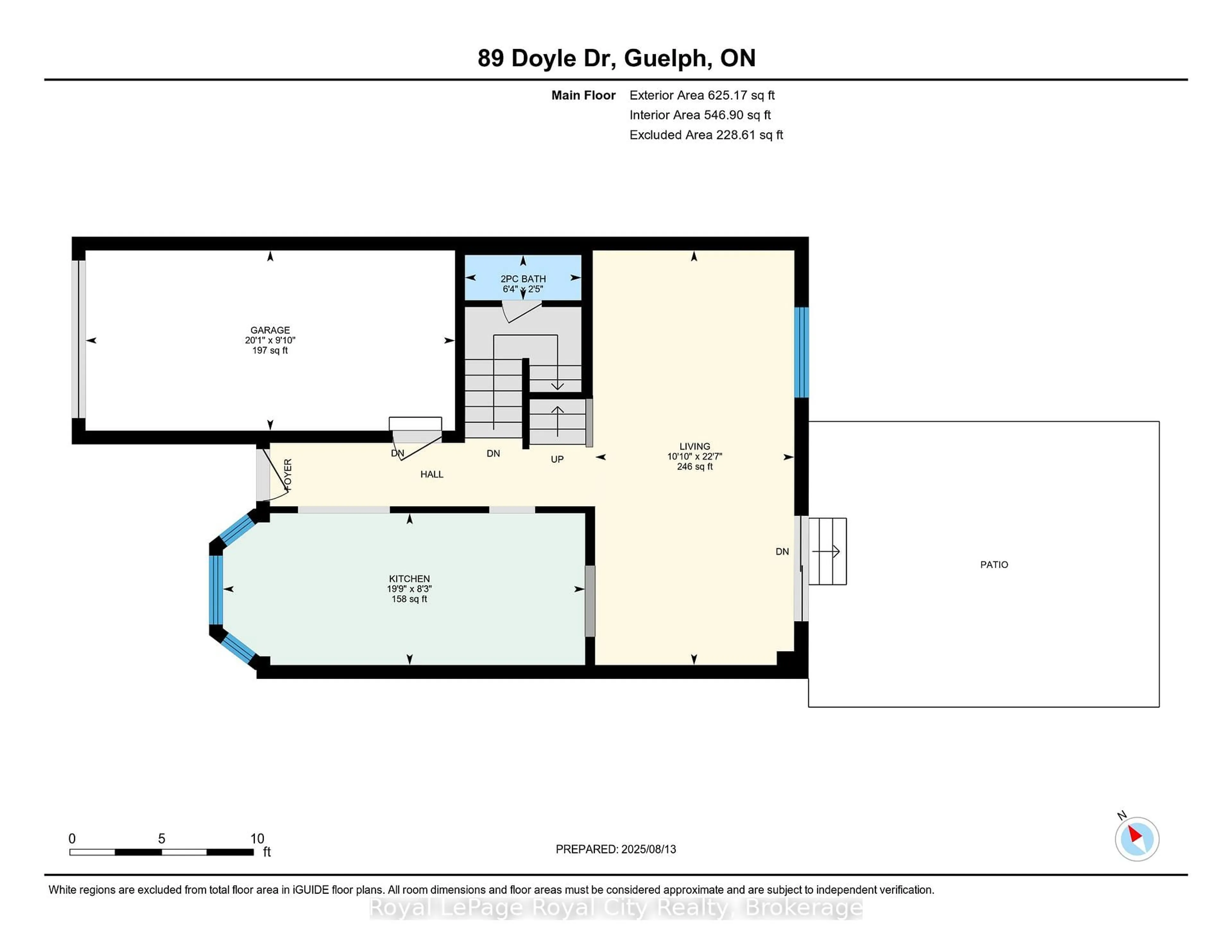 Floor plan for 89 DOYLE Dr, Guelph Ontario N1G 5B9