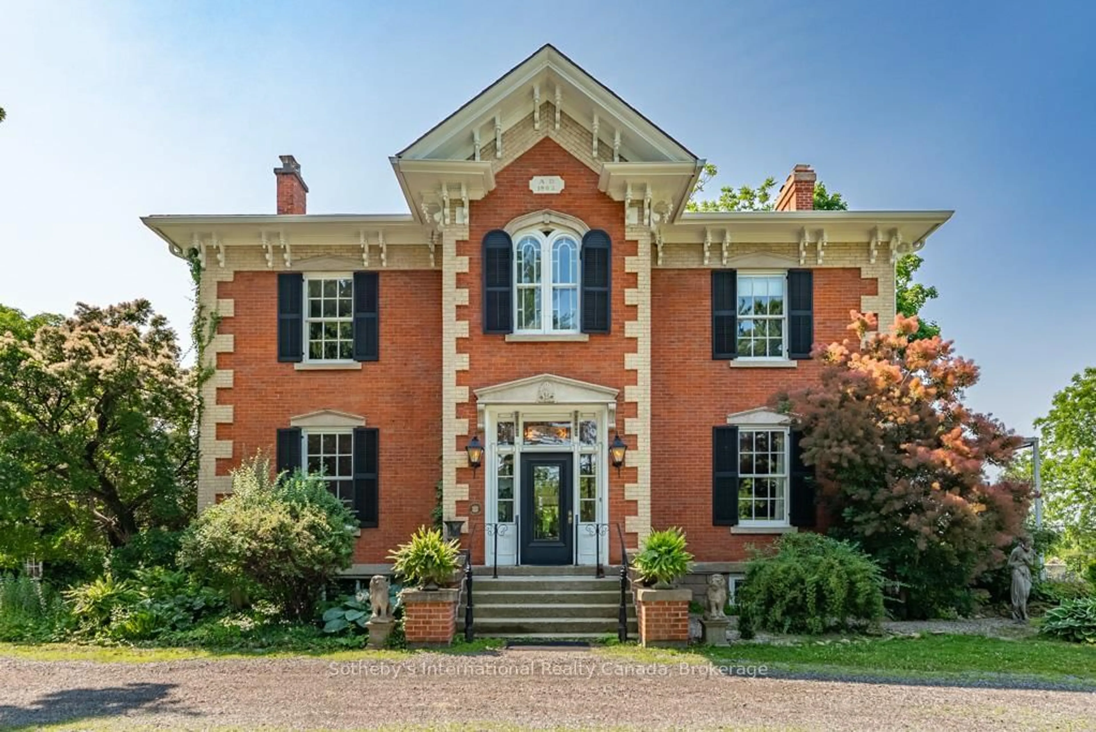 Home with brick exterior material, building for 22 Hauser Pl, Hamilton Ontario L9H 5E1