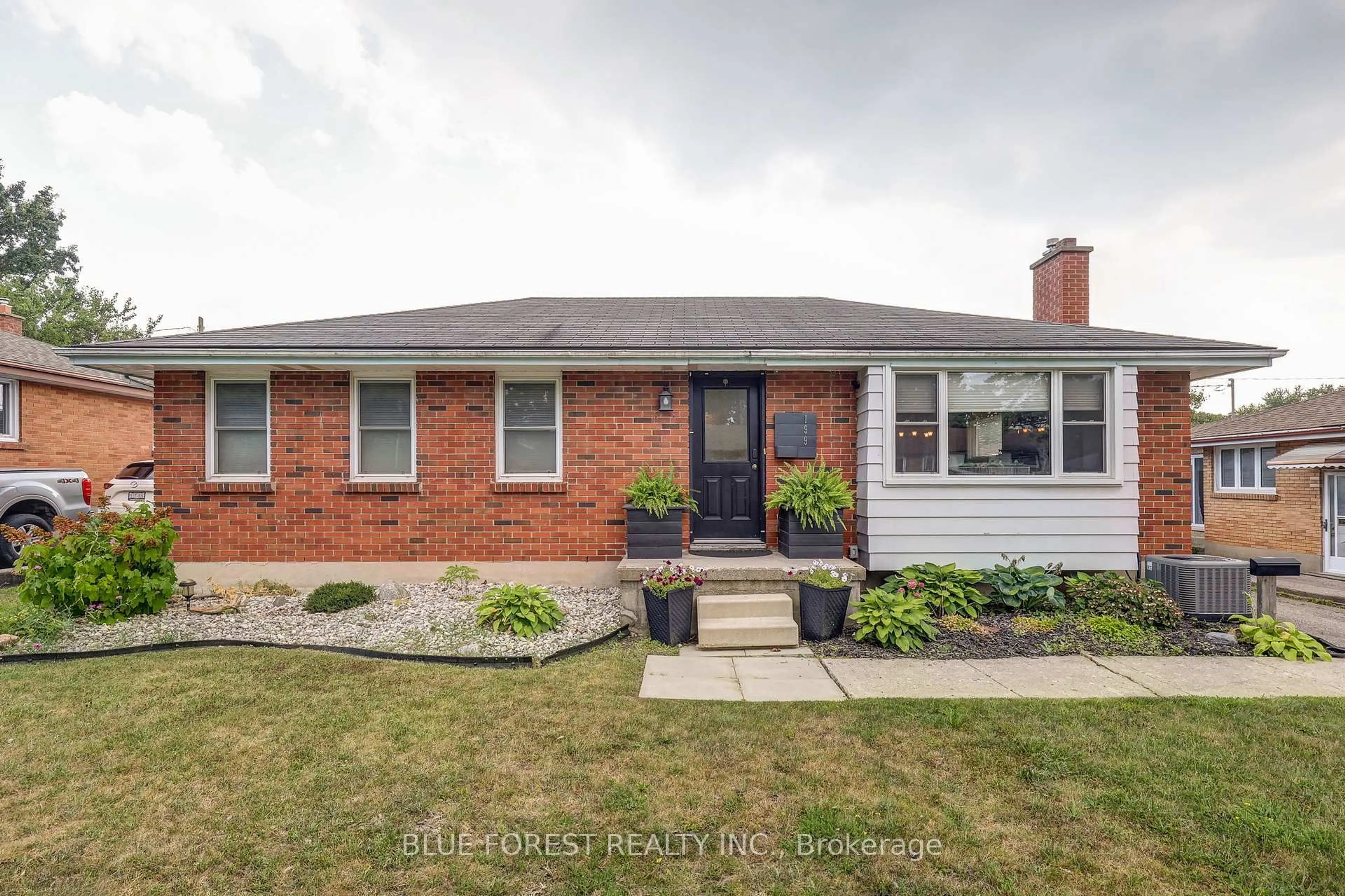 Home with brick exterior material, street for 199 BURLINGTON St, London South Ontario N5Z 3V9