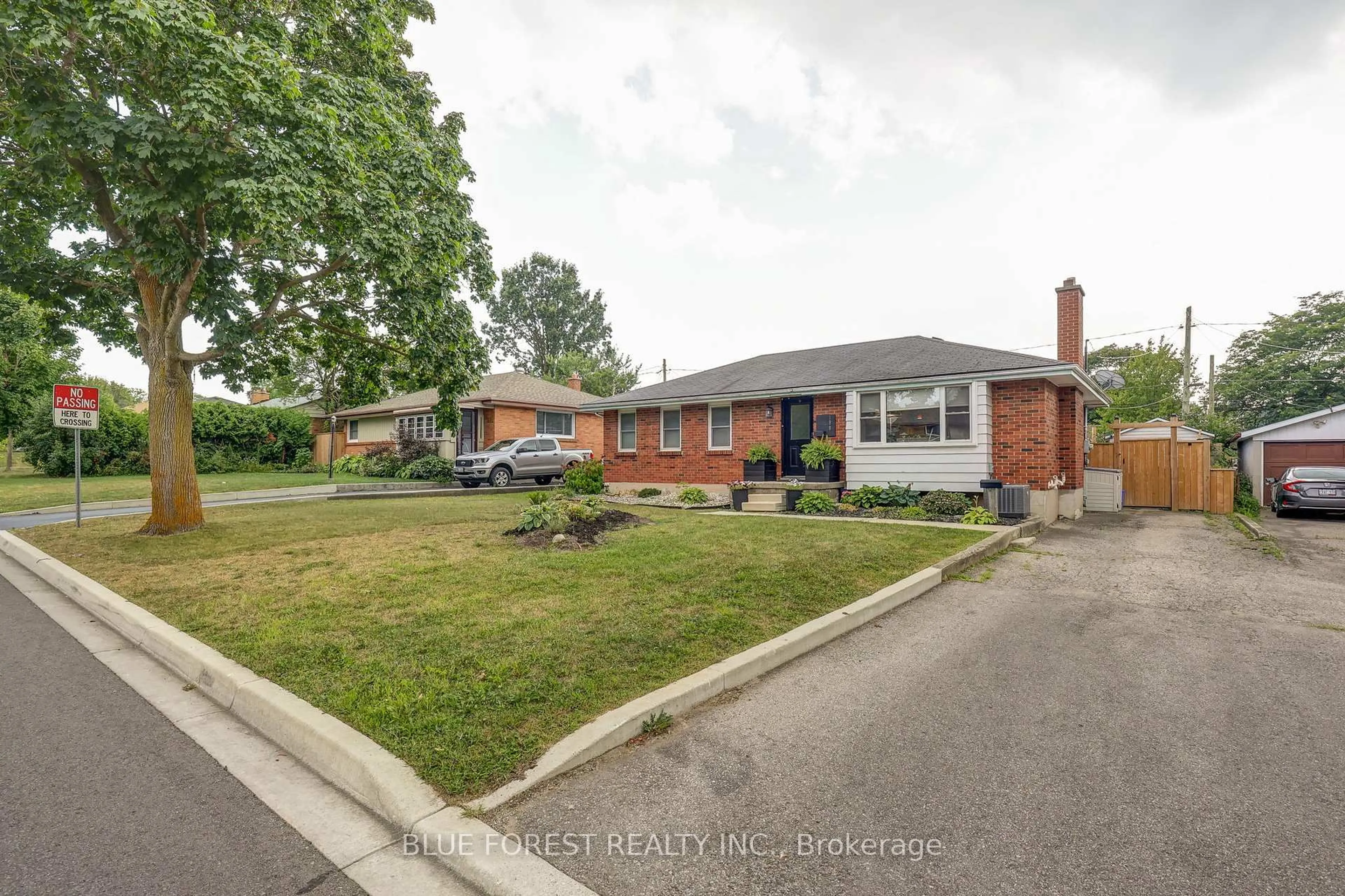 Home with brick exterior material, street for 199 BURLINGTON St, London South Ontario N5Z 3V9