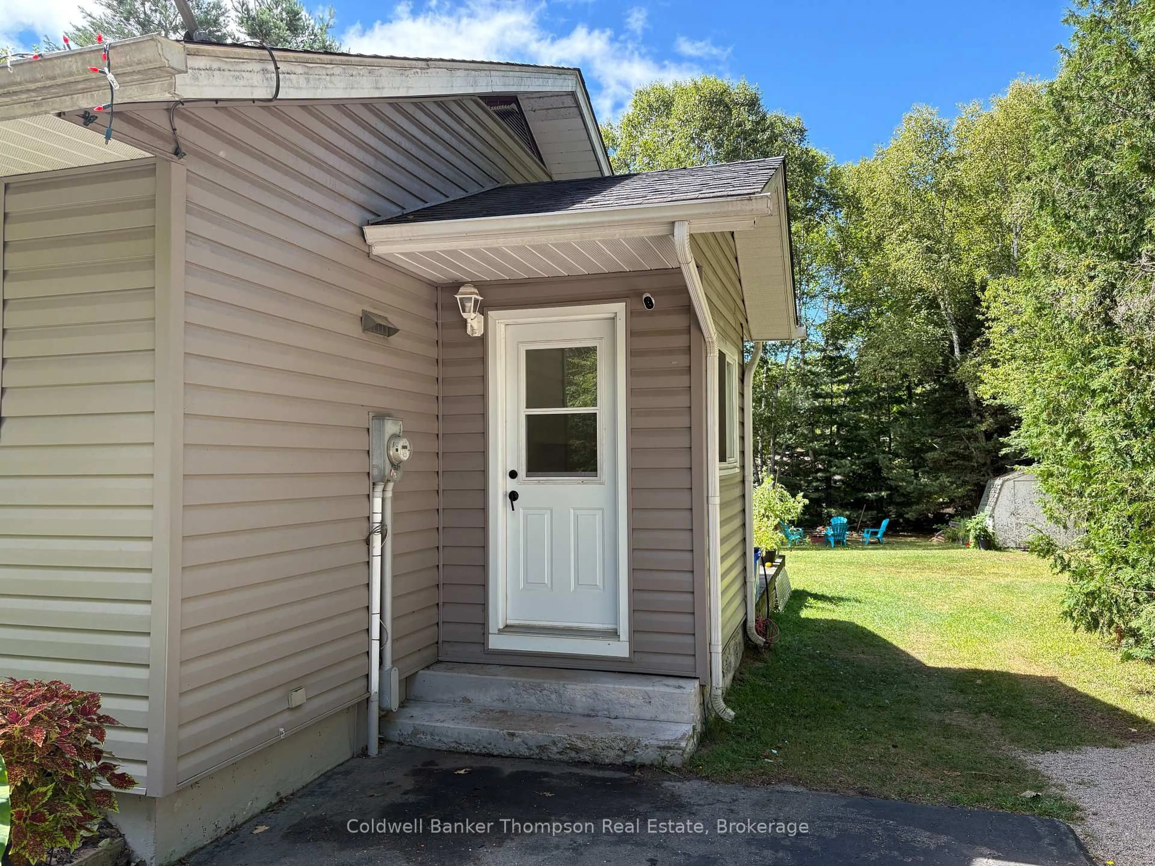 Home with vinyl exterior material, street for 200 Albert St, Strong Ontario P0A 1Z0