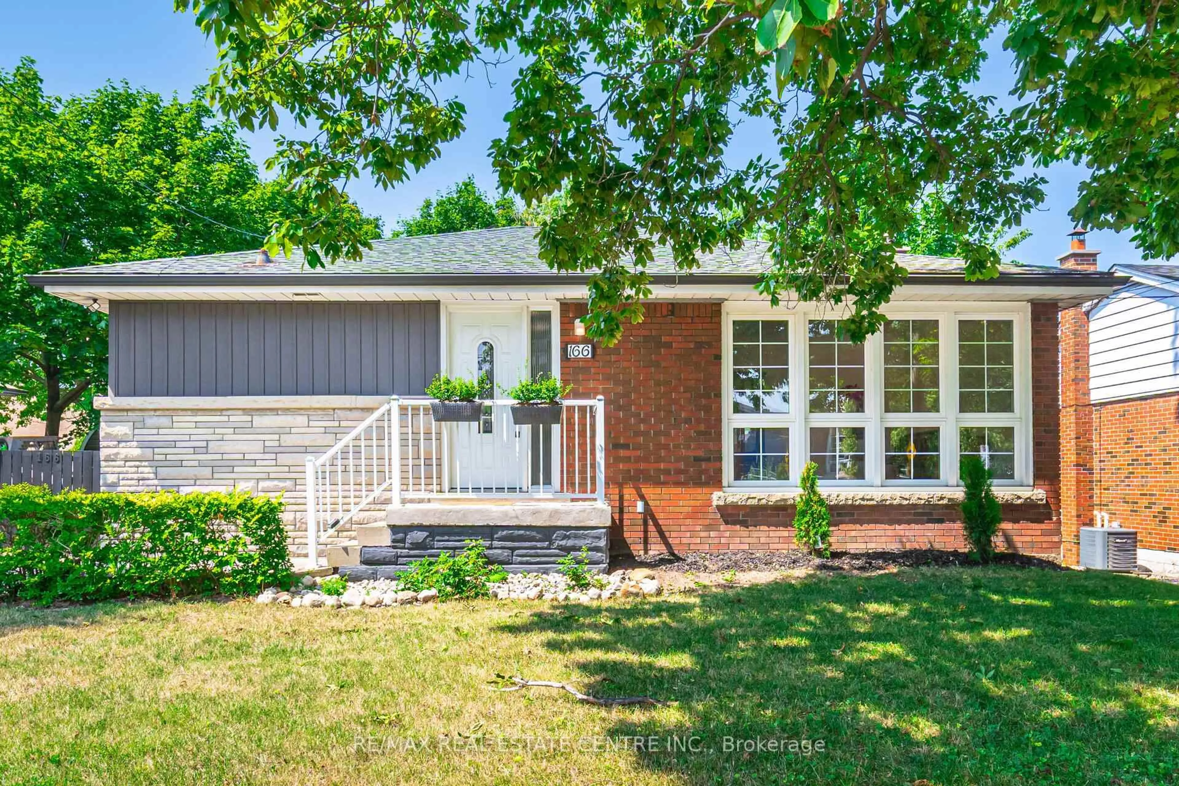 Home with brick exterior material, street for 166 Terrace Dr, Hamilton Ontario L9A 2Z1