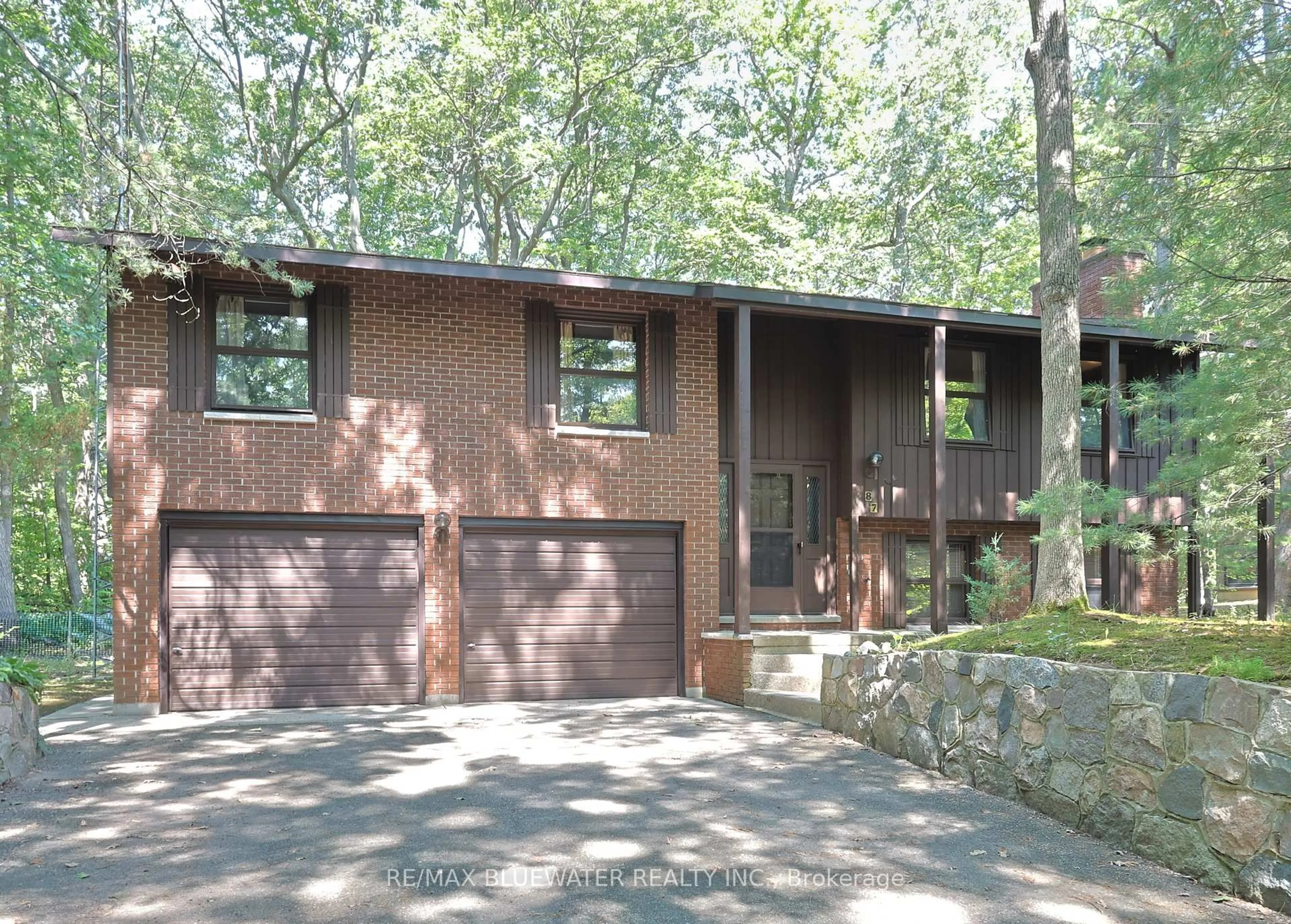 Home with brick exterior material, street for 10346 Pines Pkwy, Lambton Shores Ontario N0M 1T0