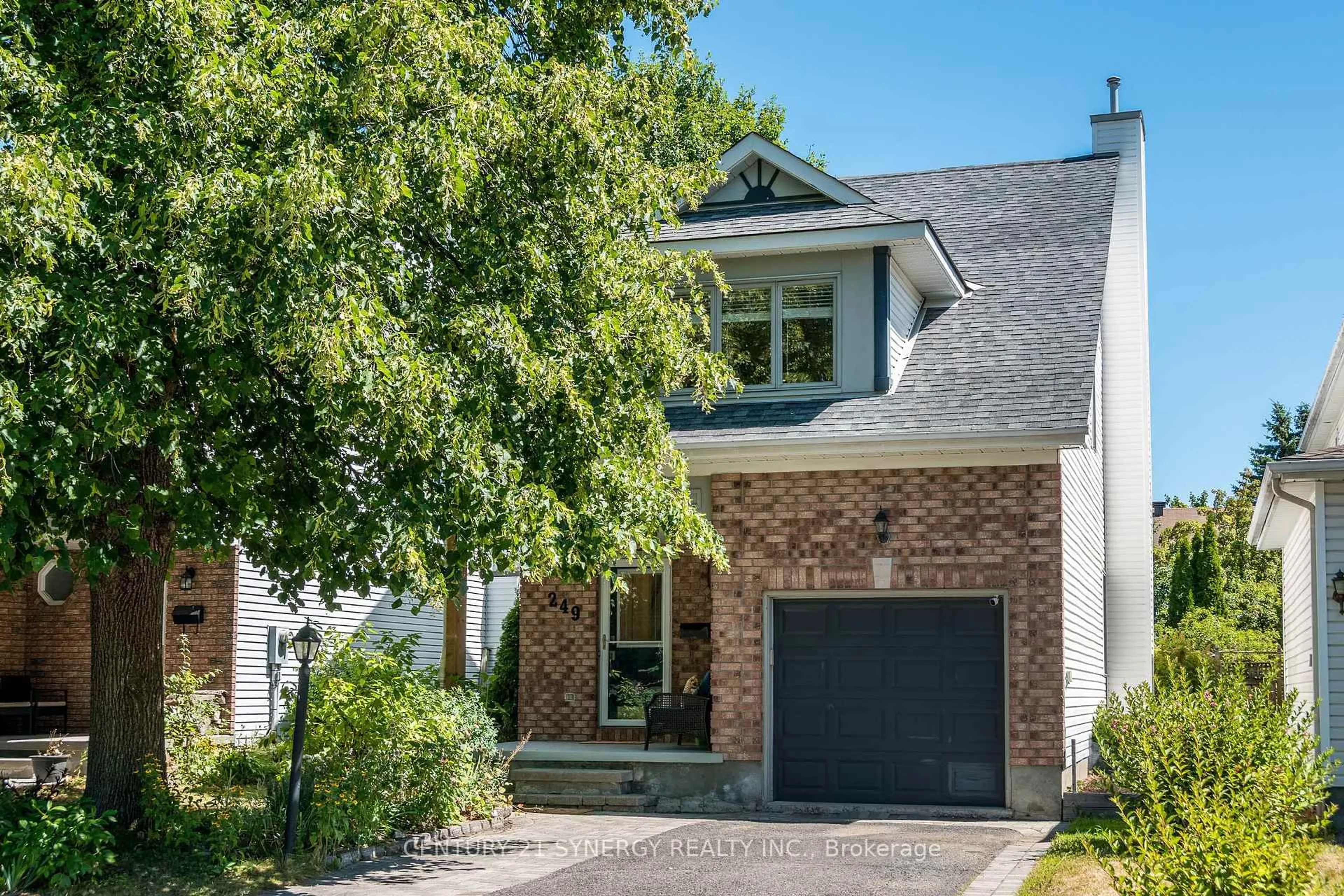 Home with brick exterior material, street for 249 Markland Cres, Ottawa Ontario K2G 6A7