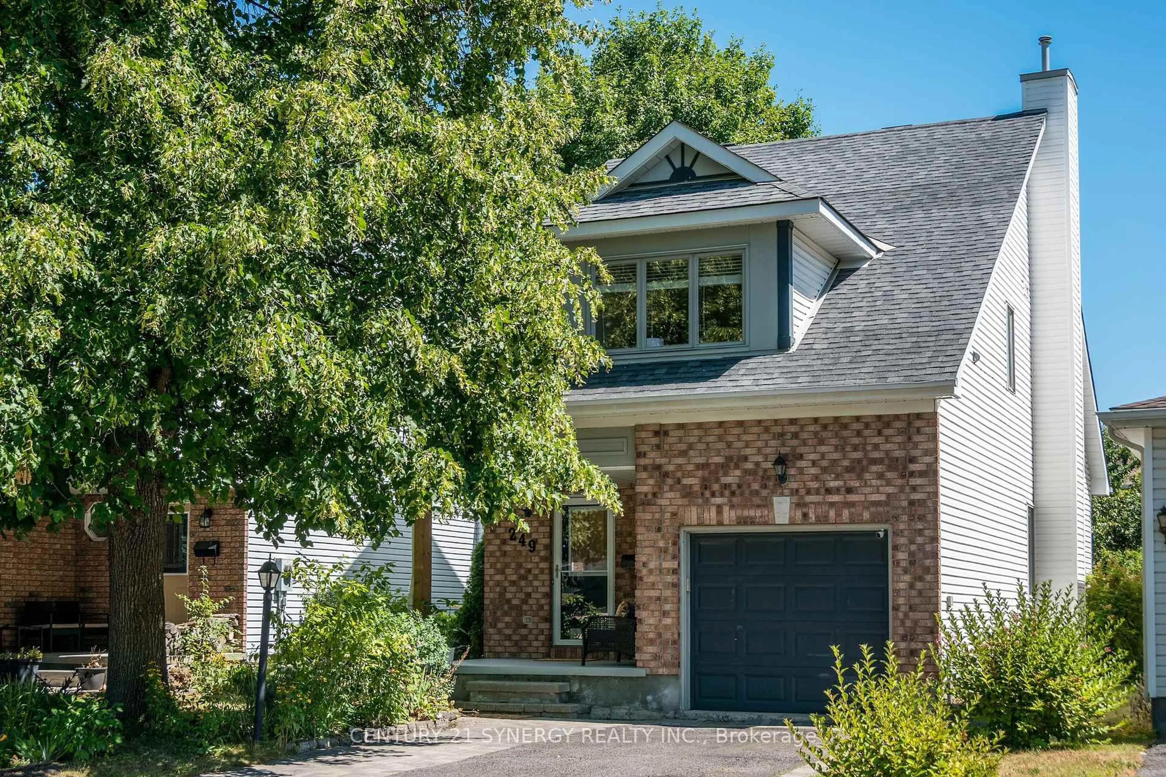 Home with brick exterior material, street for 249 Markland Cres, Ottawa Ontario K2G 6A7