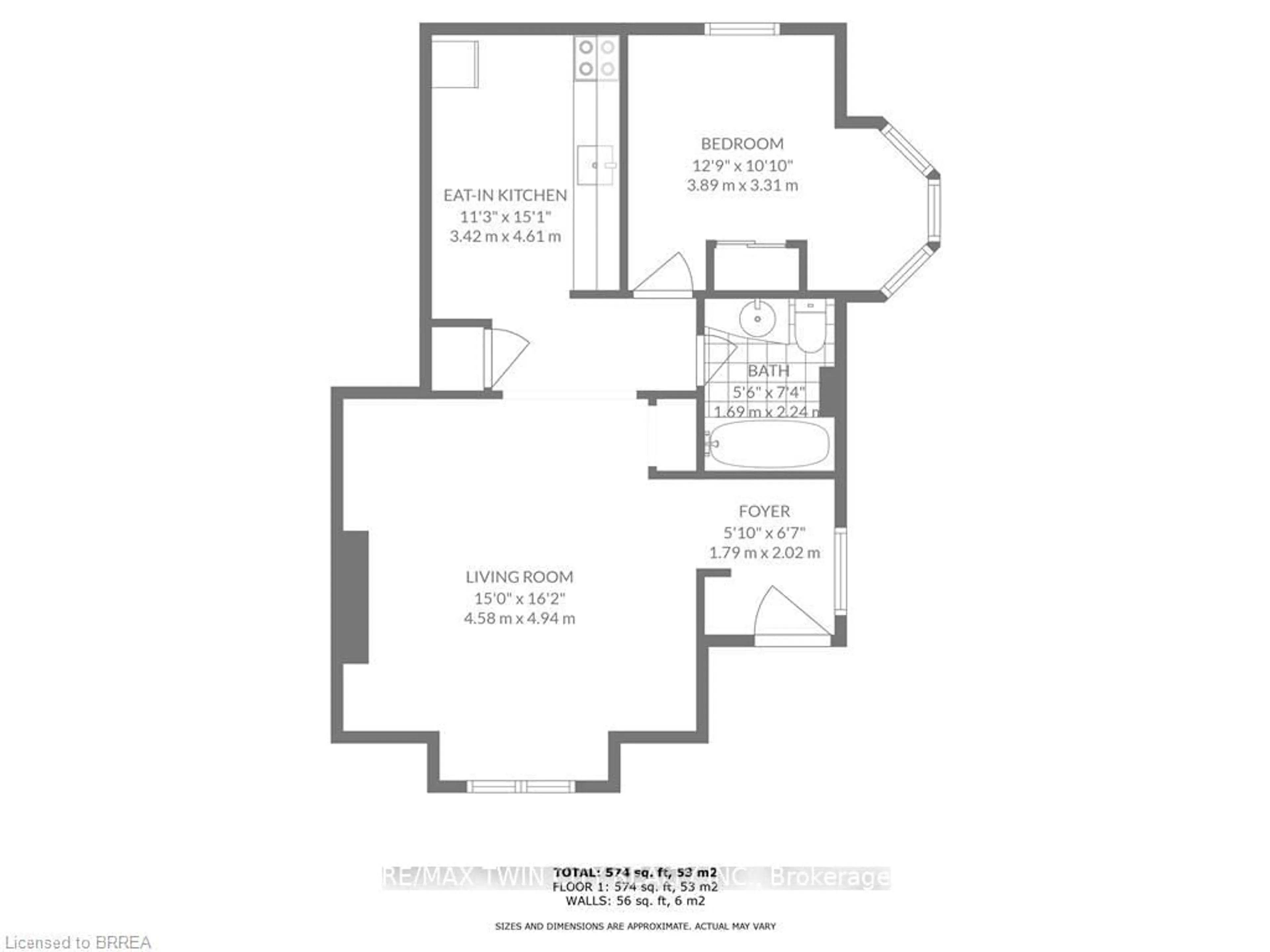 Floor plan for 215 NELSON St, Brantford Ontario N3S 4C5