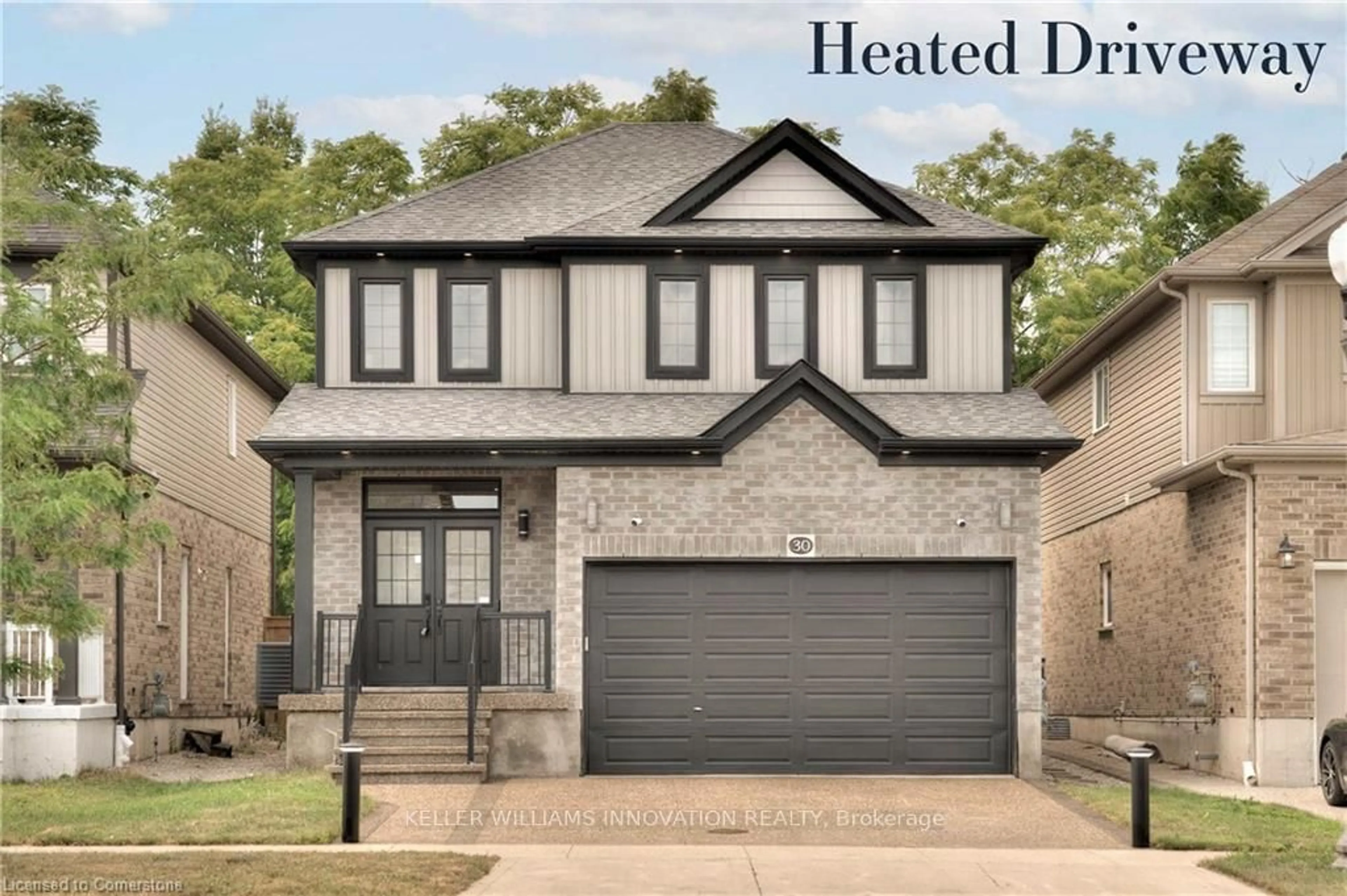 Home with brick exterior material, street for 30 Mistywood St, Kitchener Ontario N2P 0E7