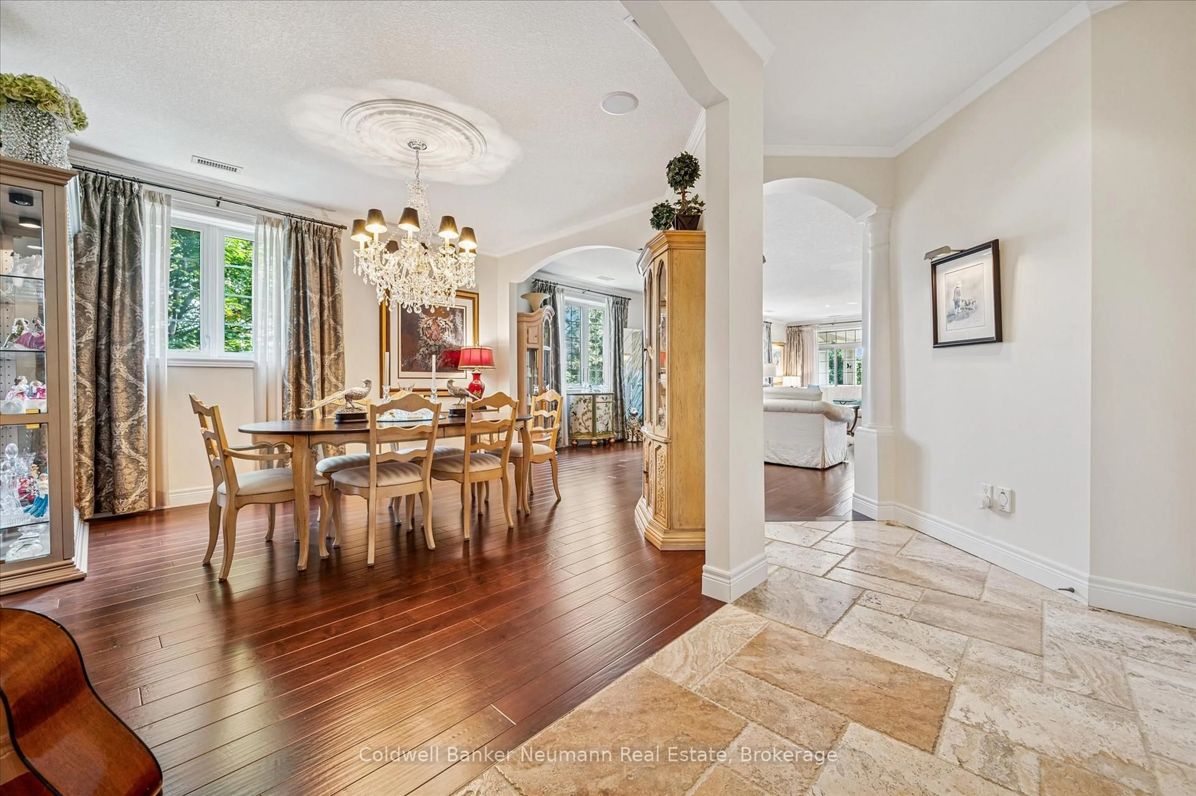 Dining room, ceramic/tile floor for 255 Summerfield Dr #20, Guelph Ontario N1L 0E1