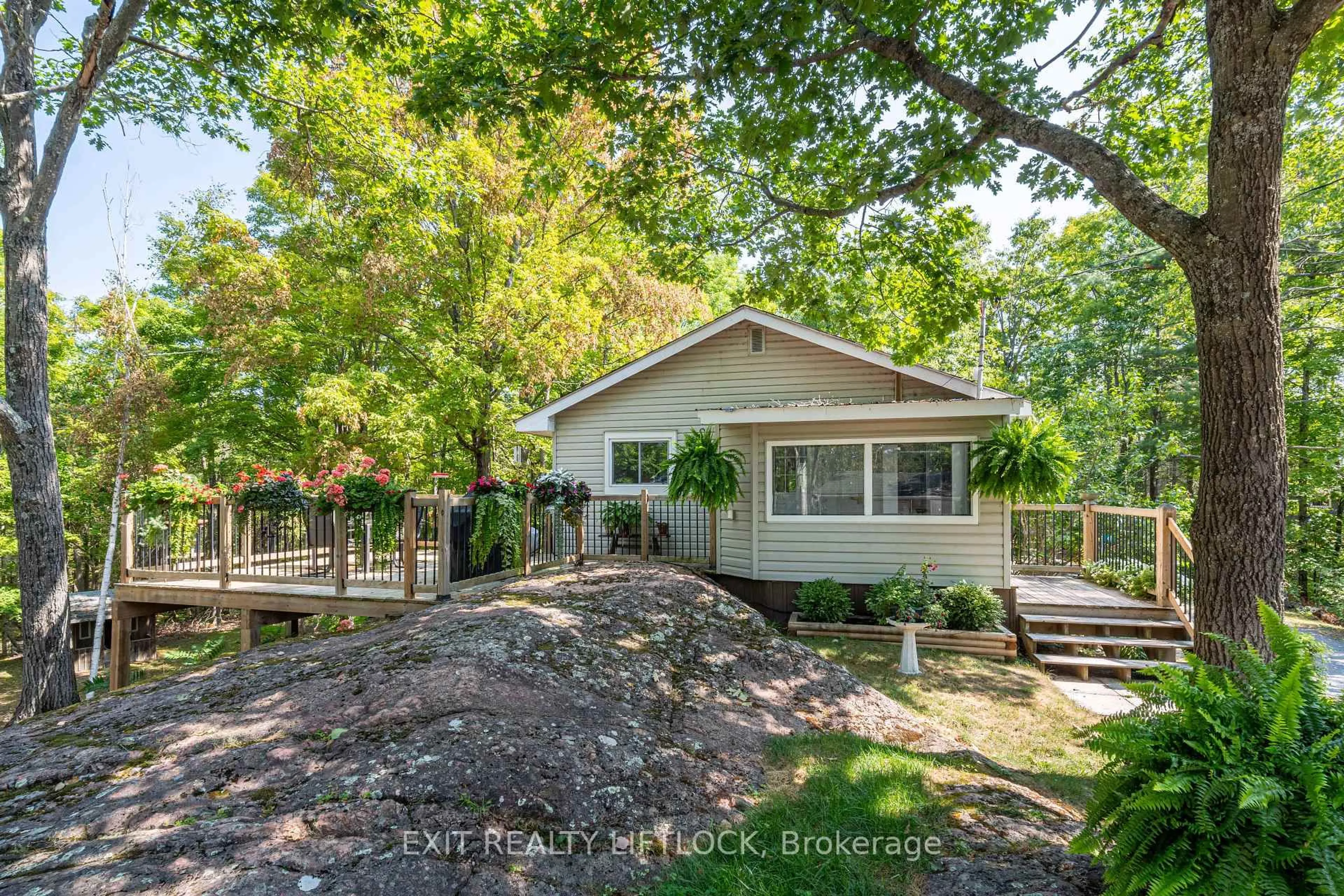 A pic from outside/outdoor area/front of a property/back of a property/a pic from drone, unknown for 41 Fire Route 37, North Kawartha Ontario K0L 3E0