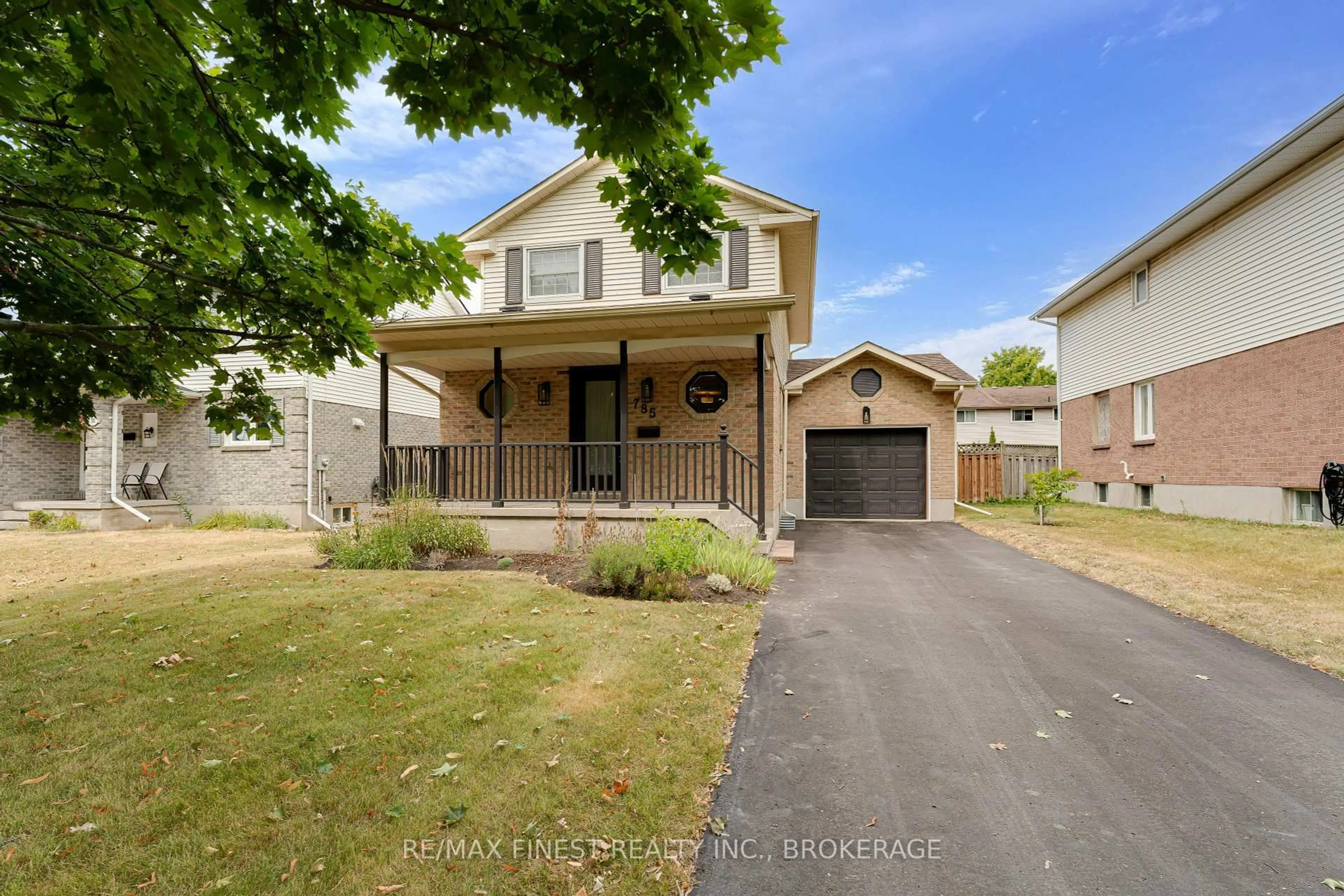 A pic from outside/outdoor area/front of a property/back of a property/a pic from drone, street for 785 Davis Dr, Kingston Ontario K7M 8E3
