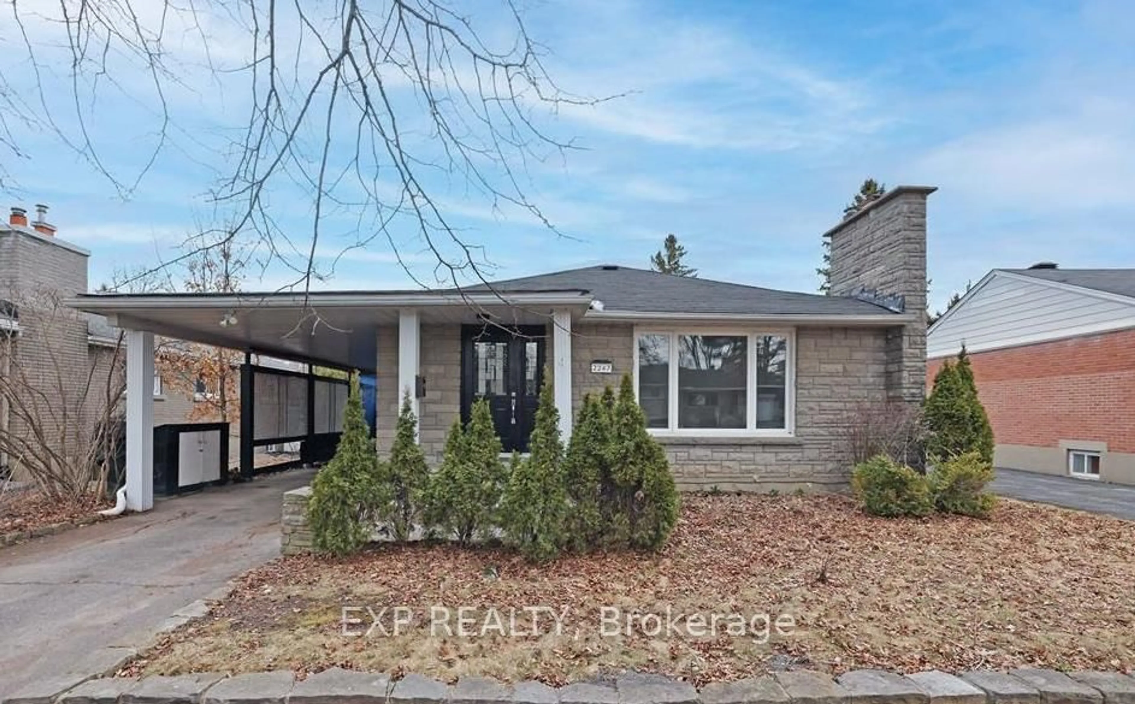Home with brick exterior material, street for 2247 Miramichi St, Ottawa Ontario K2C 0Z1
