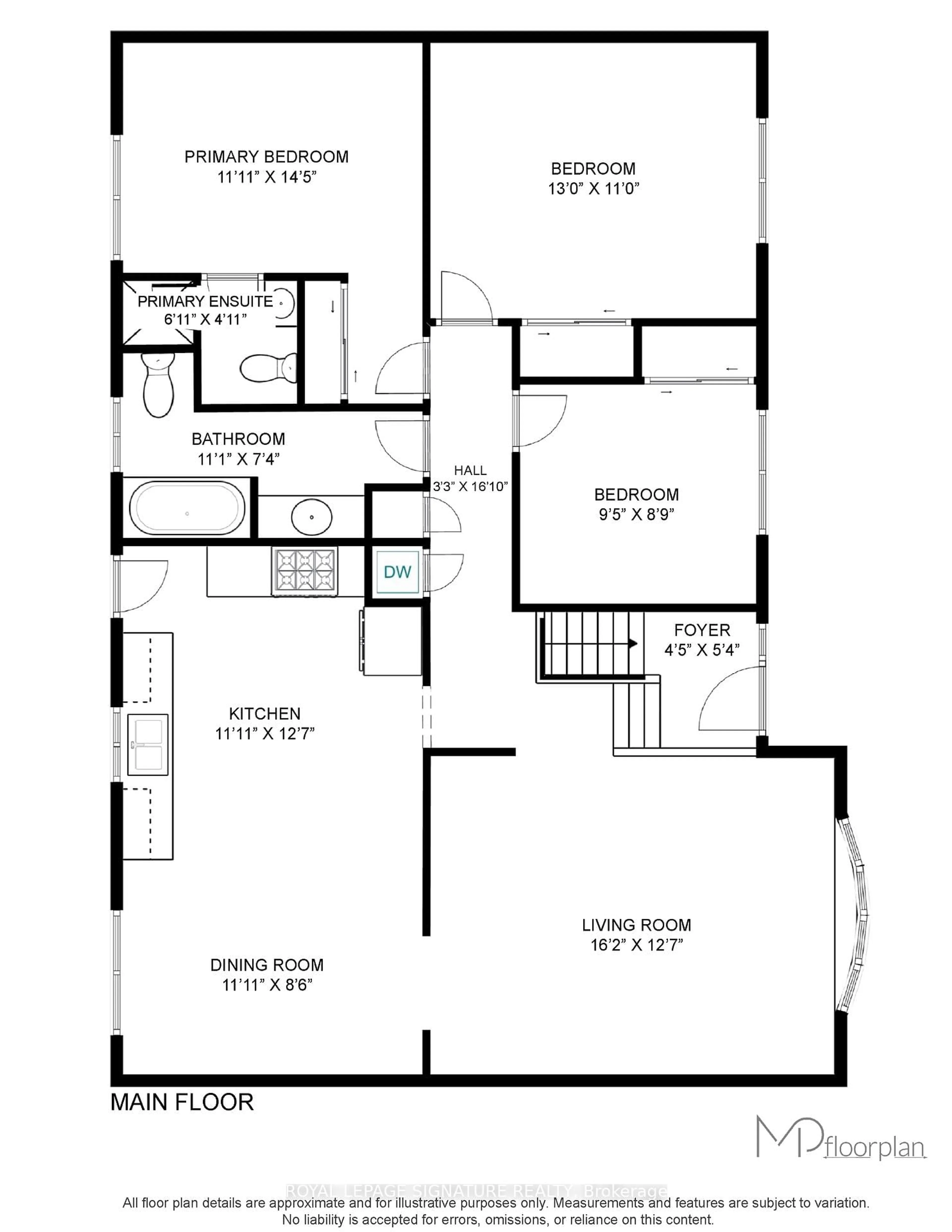 Floor plan for 47 Eagen Dr, Kitchener Ontario N2M 1W1