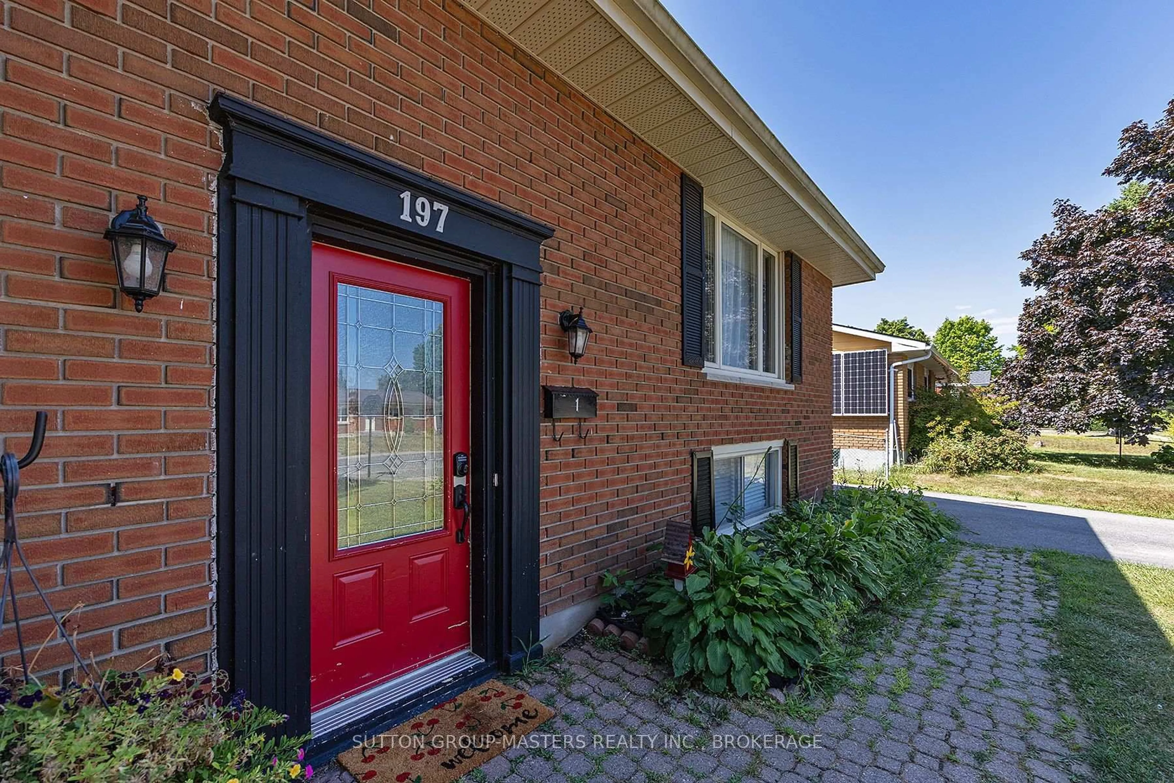 Home with brick exterior material, street for 197 Belmont Ave, Kingston Ontario K7M 4T3