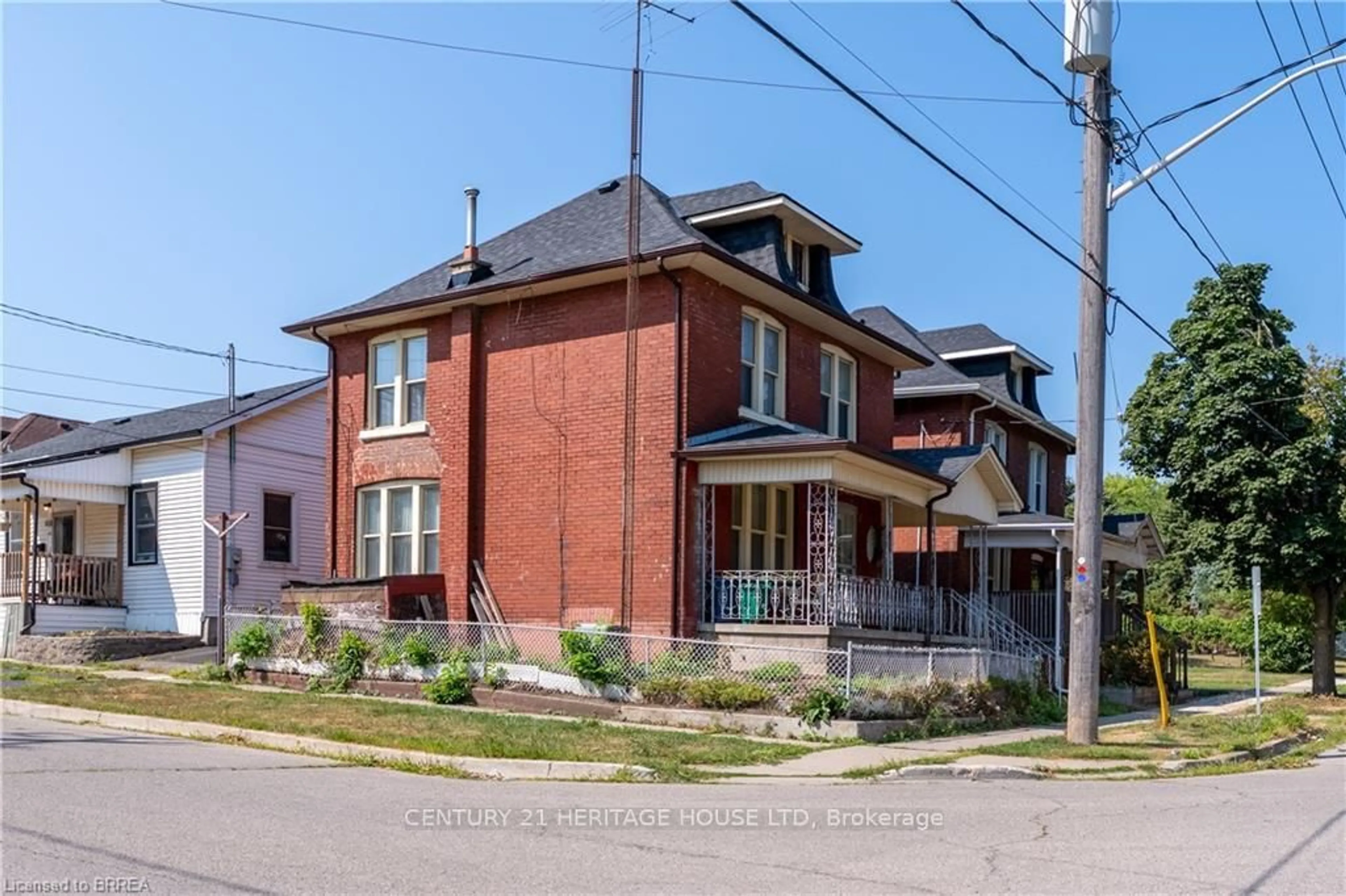 Home with brick exterior material, street for 49 Grey St, Brantford Ontario N3T 2T1