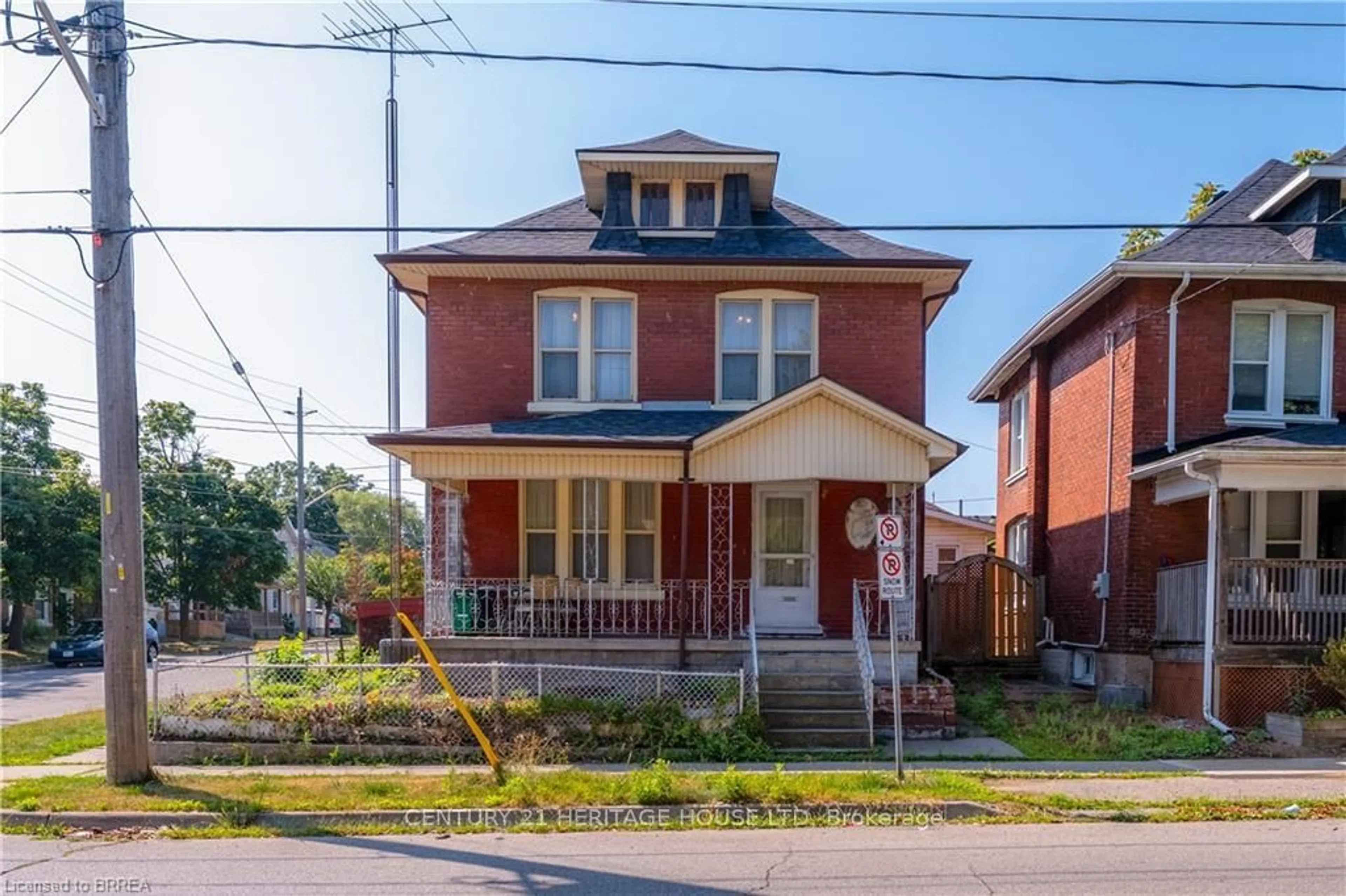 Home with brick exterior material, street for 49 Grey St, Brantford Ontario N3T 2T1