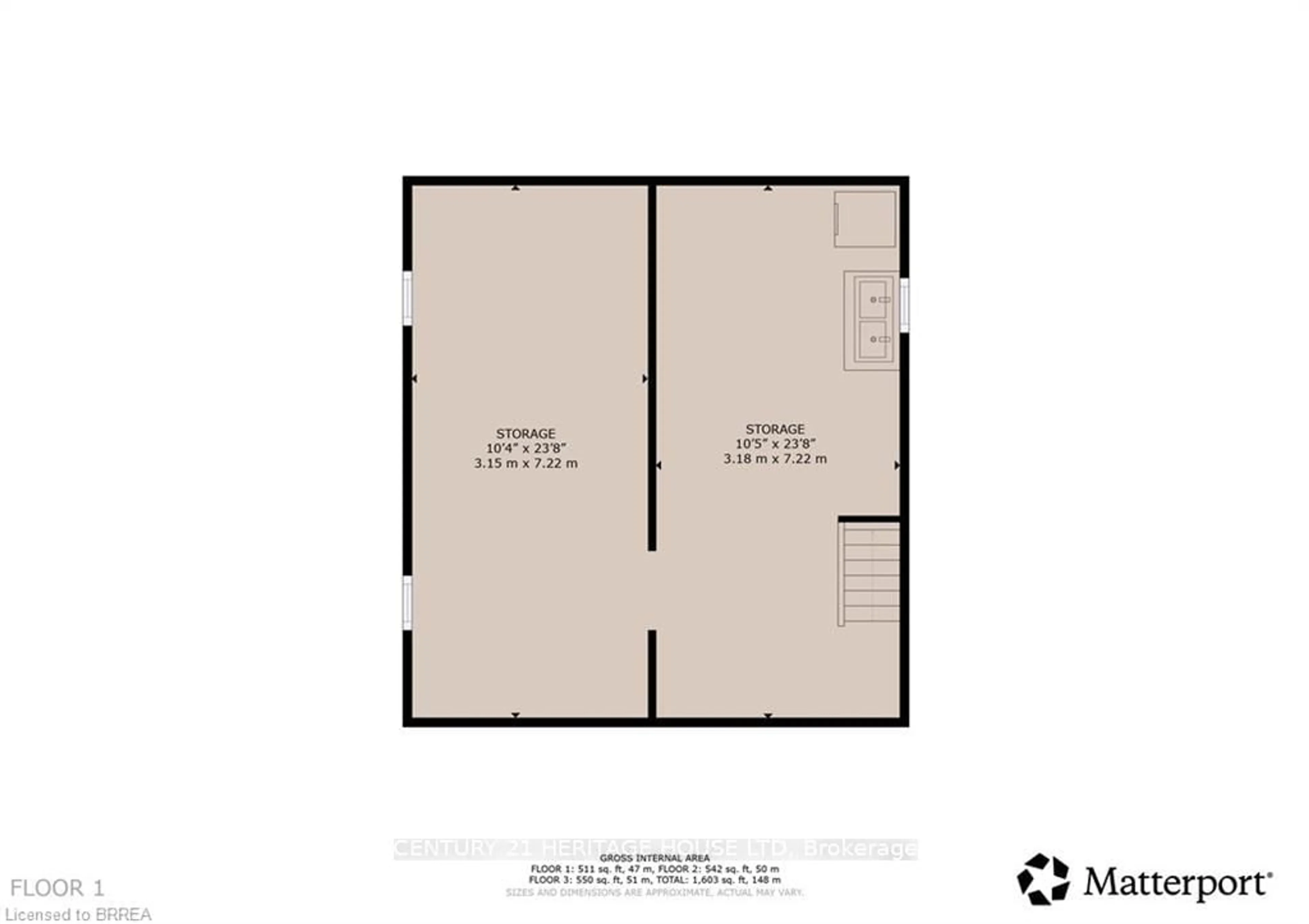 Floor plan for 49 Grey St, Brantford Ontario N3T 2T1